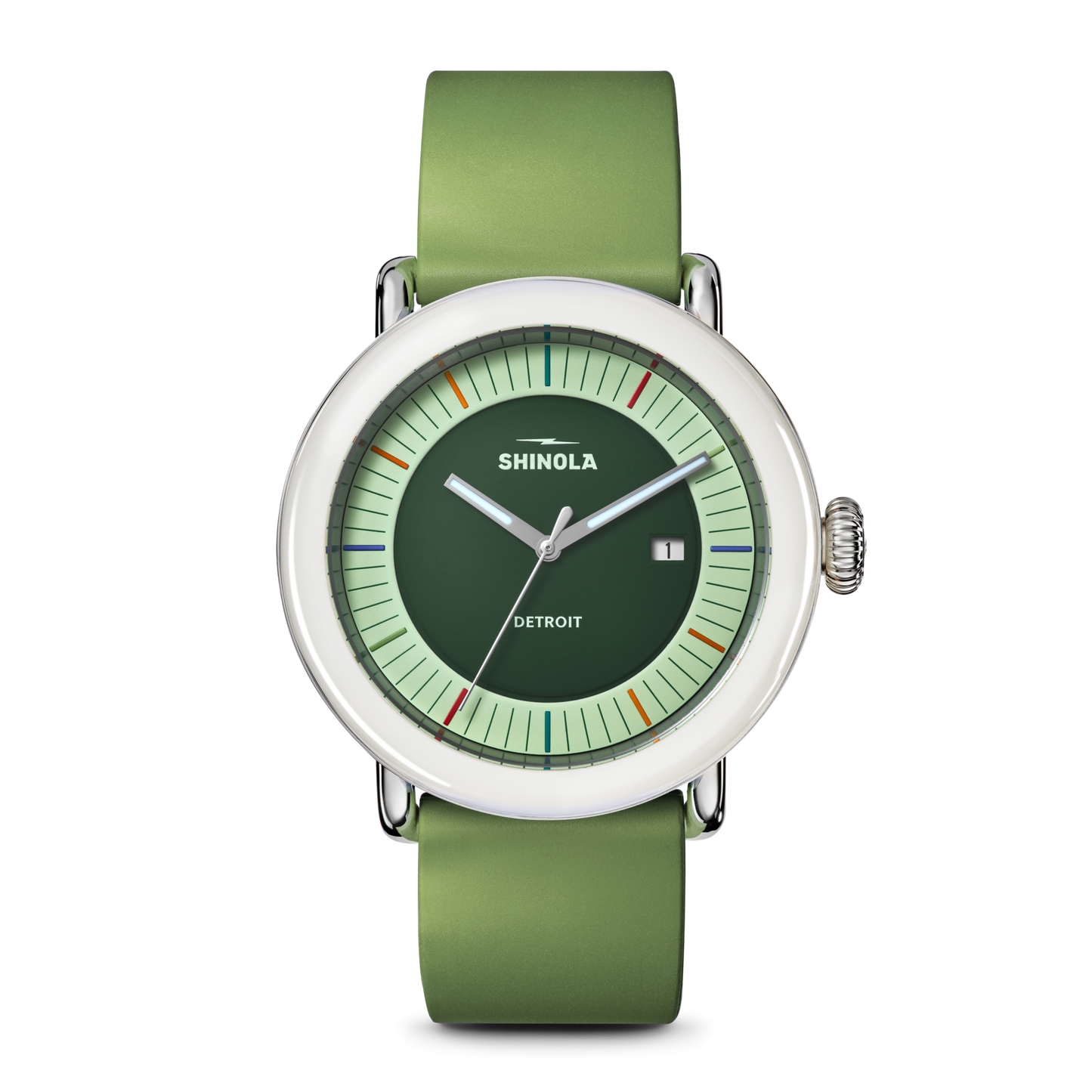 Detrola Watch - Deep Olive