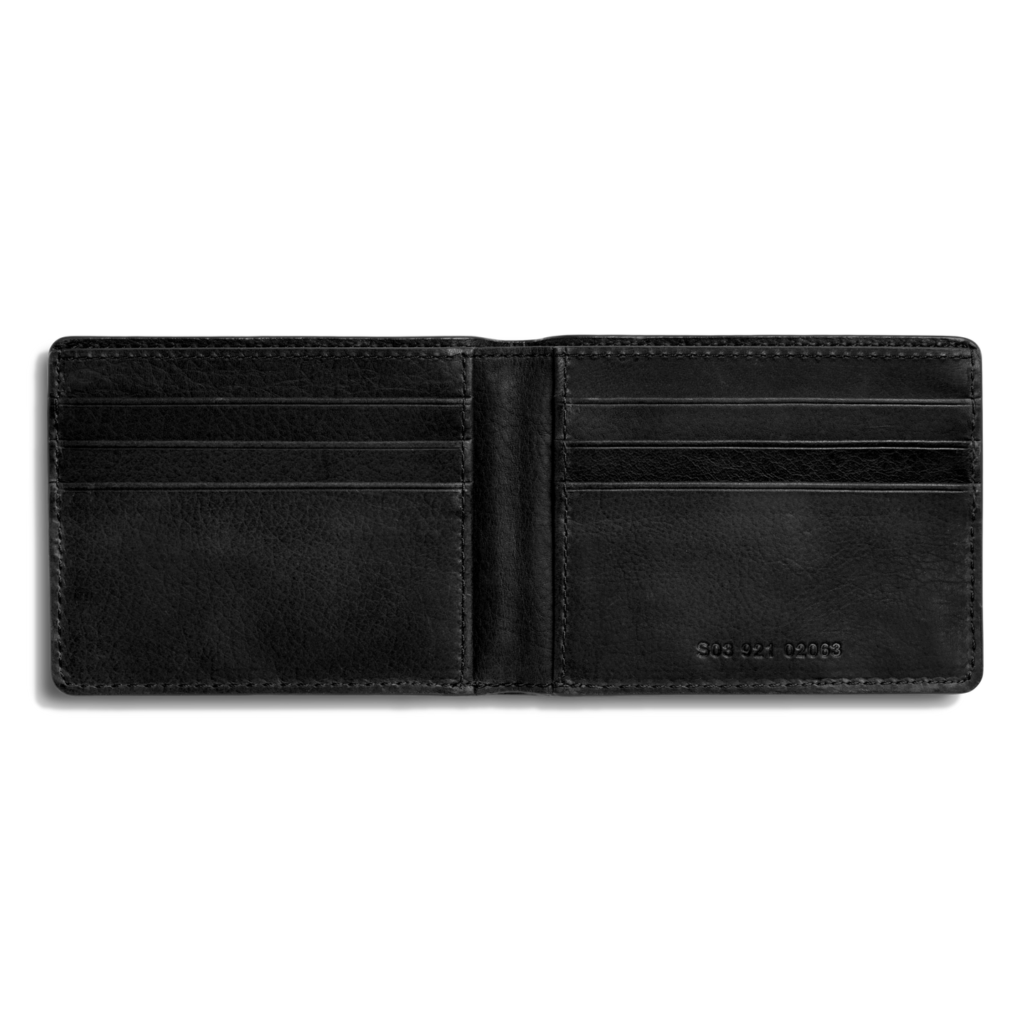 Slim Bifold Wallet - Black