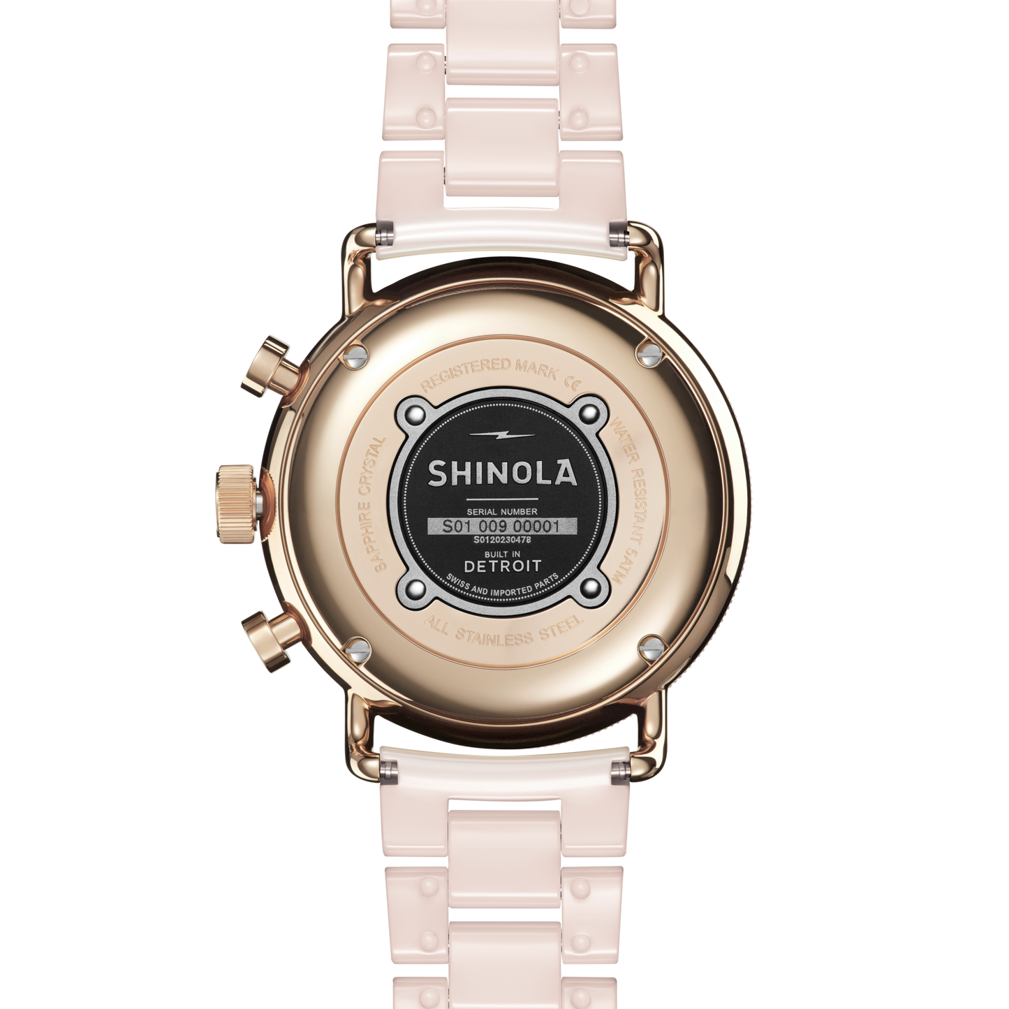 Canfield Sport Chronograph Watch - White