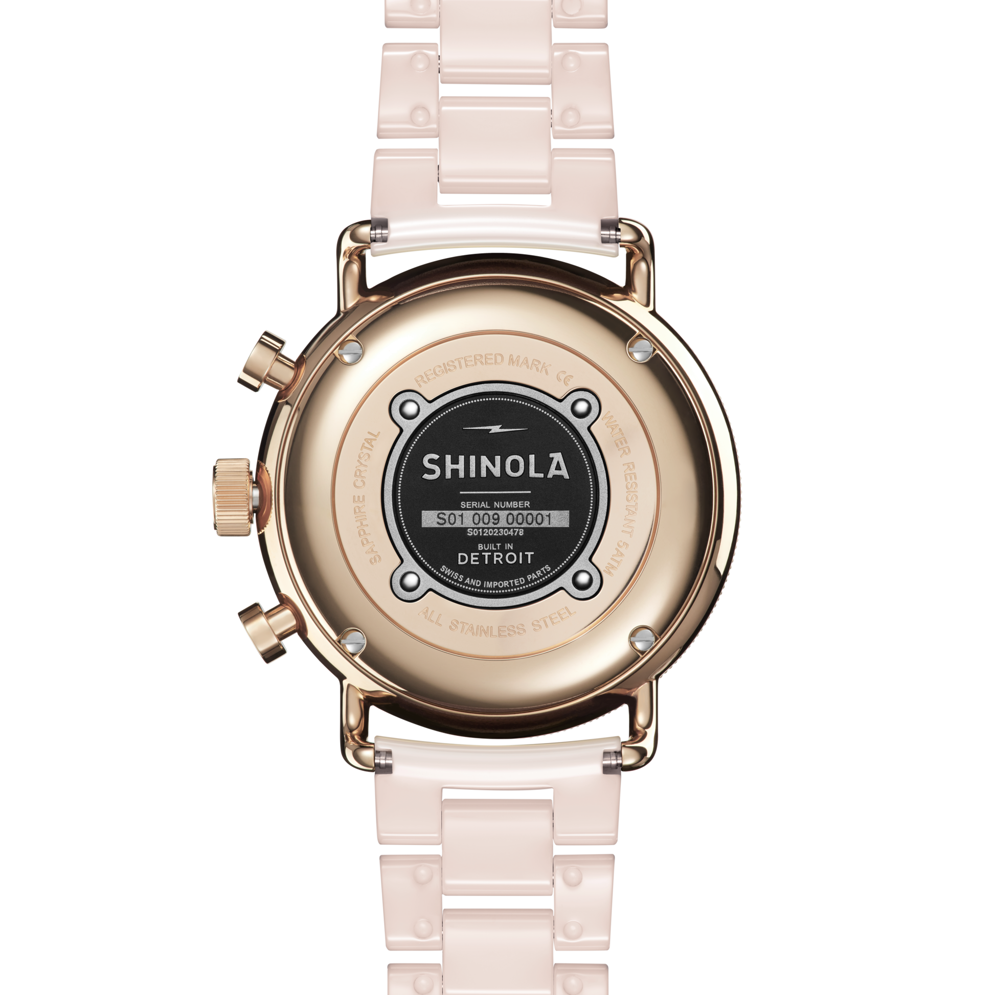 Canfield Sport Chronograph Watch - White