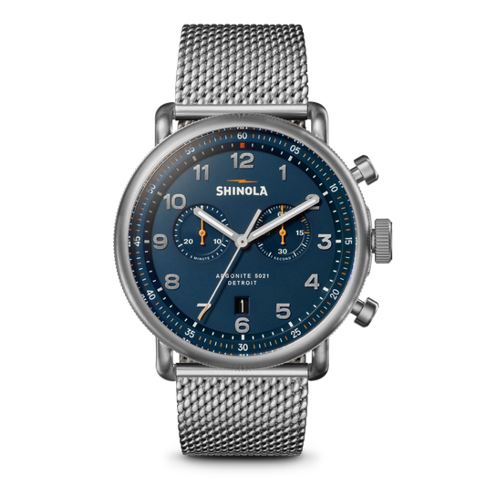Canfield C56 Chronograph Watch - Continental Blue