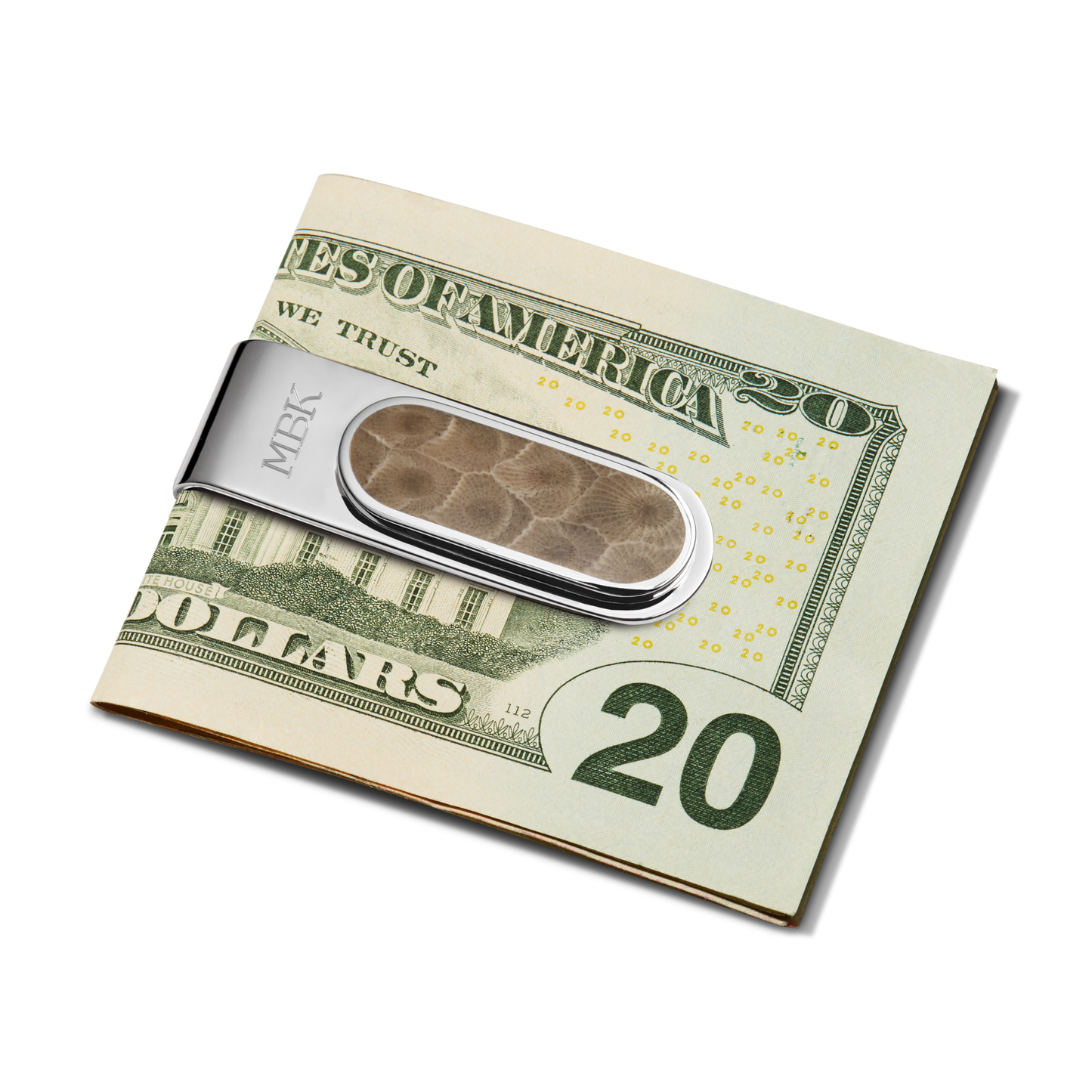 Petoskey Money Clip - Sterling Silver