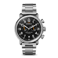 Runwell Chronograph Watch - Black