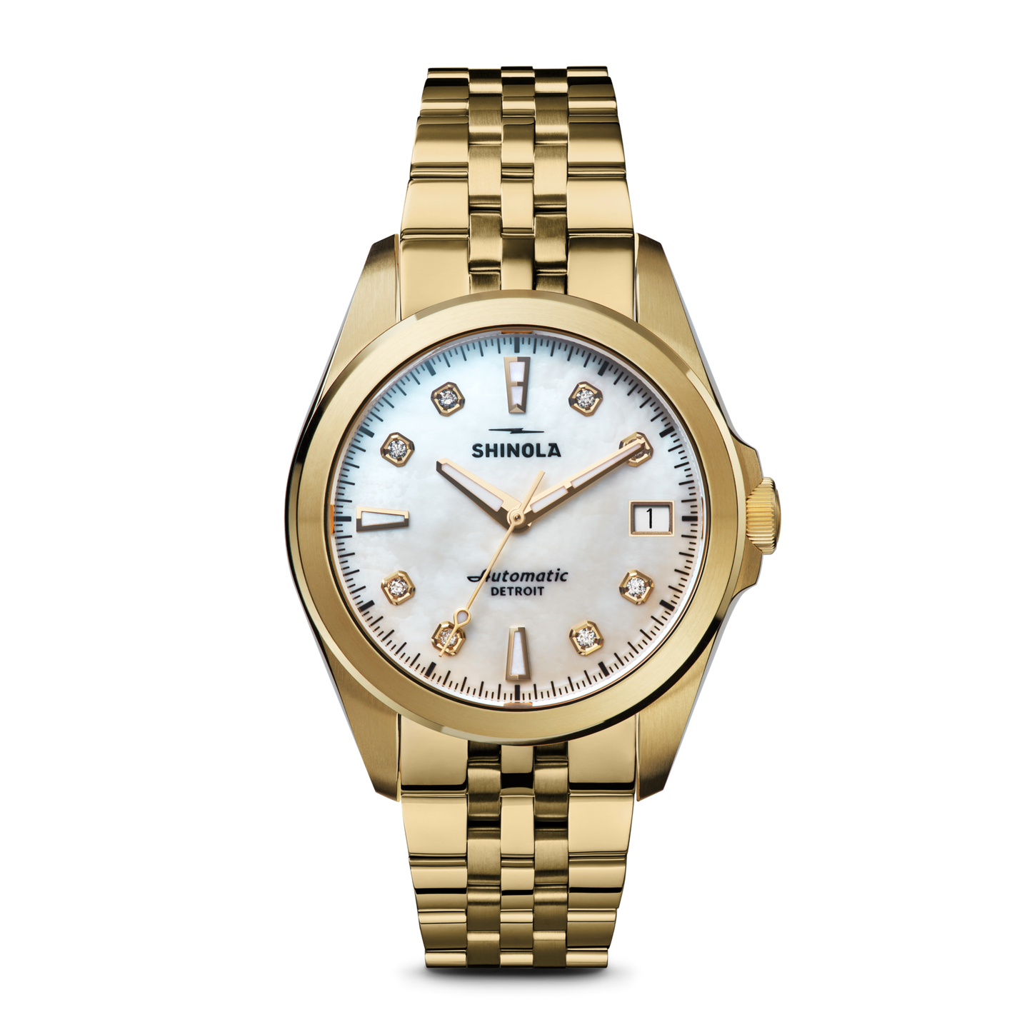 Circadian Monster Automatic Watch - Mother of Pearl Diamond