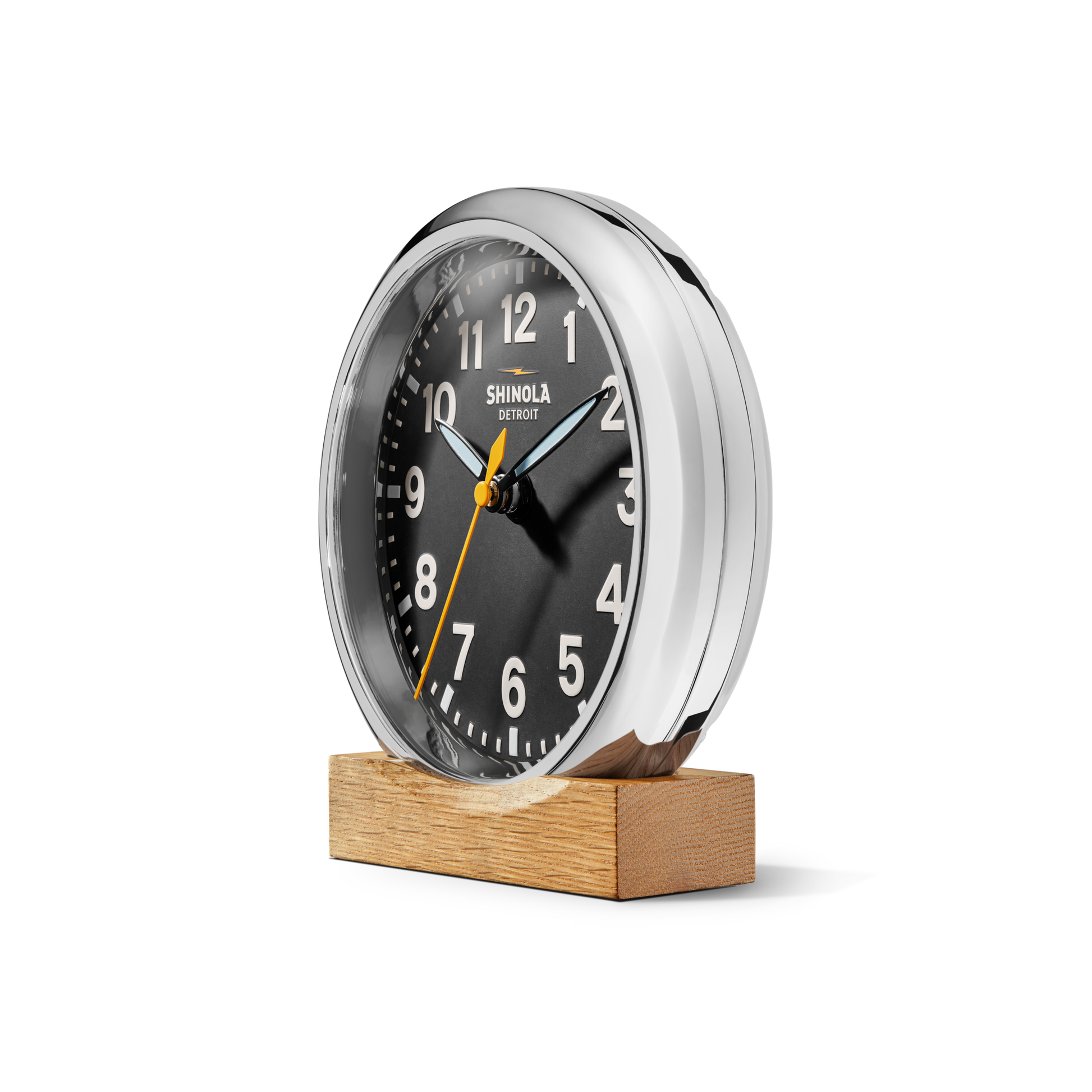 6" Runwell Clock - Black