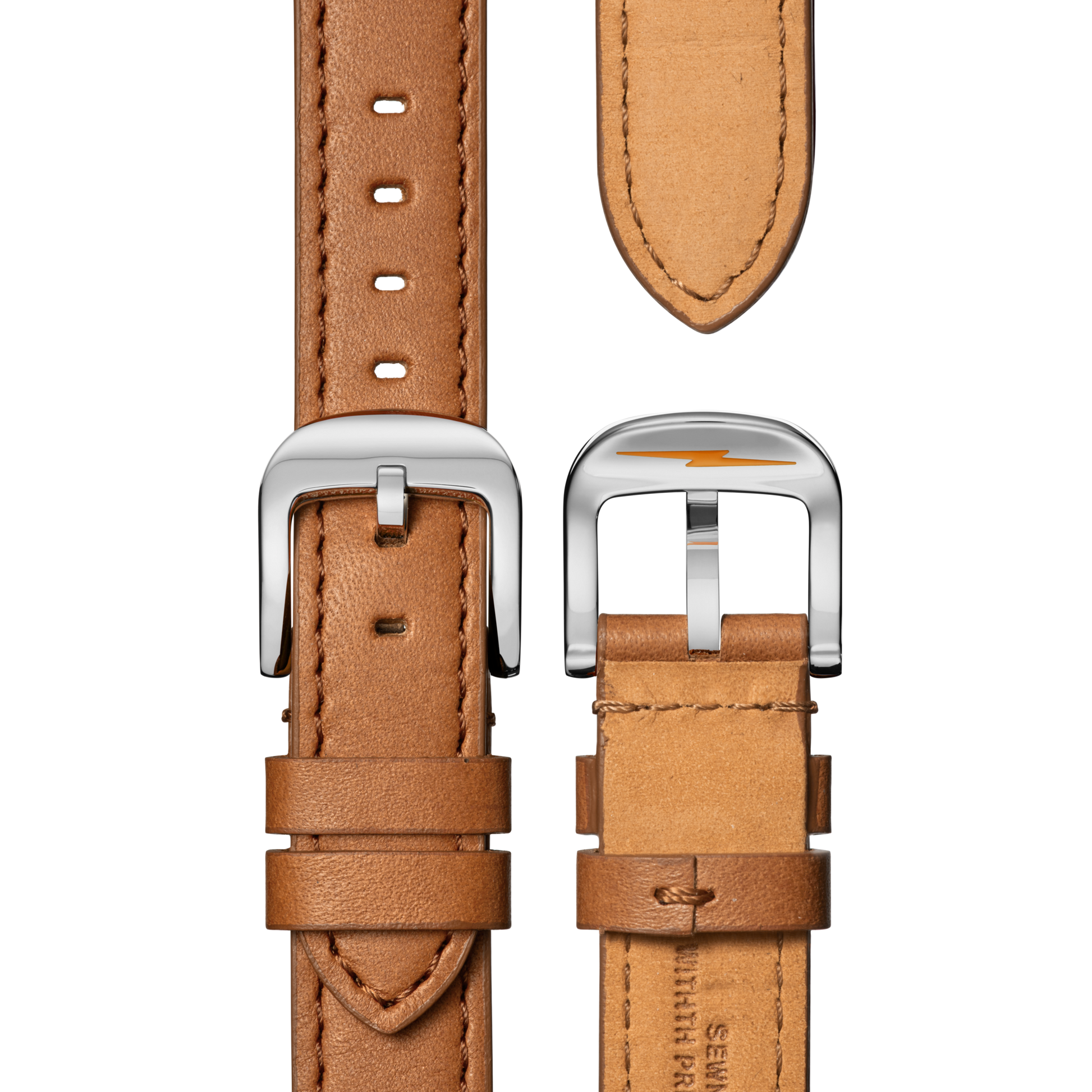 Canfield Watch 38mm - Blue Tan Leather Strap