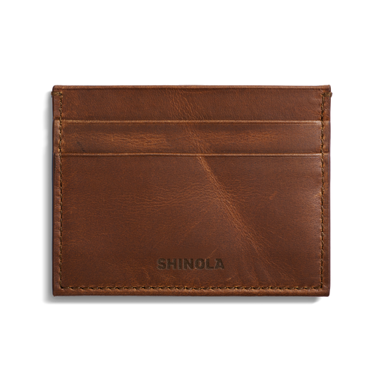 5 Pocket Card Holder - Medium Brown