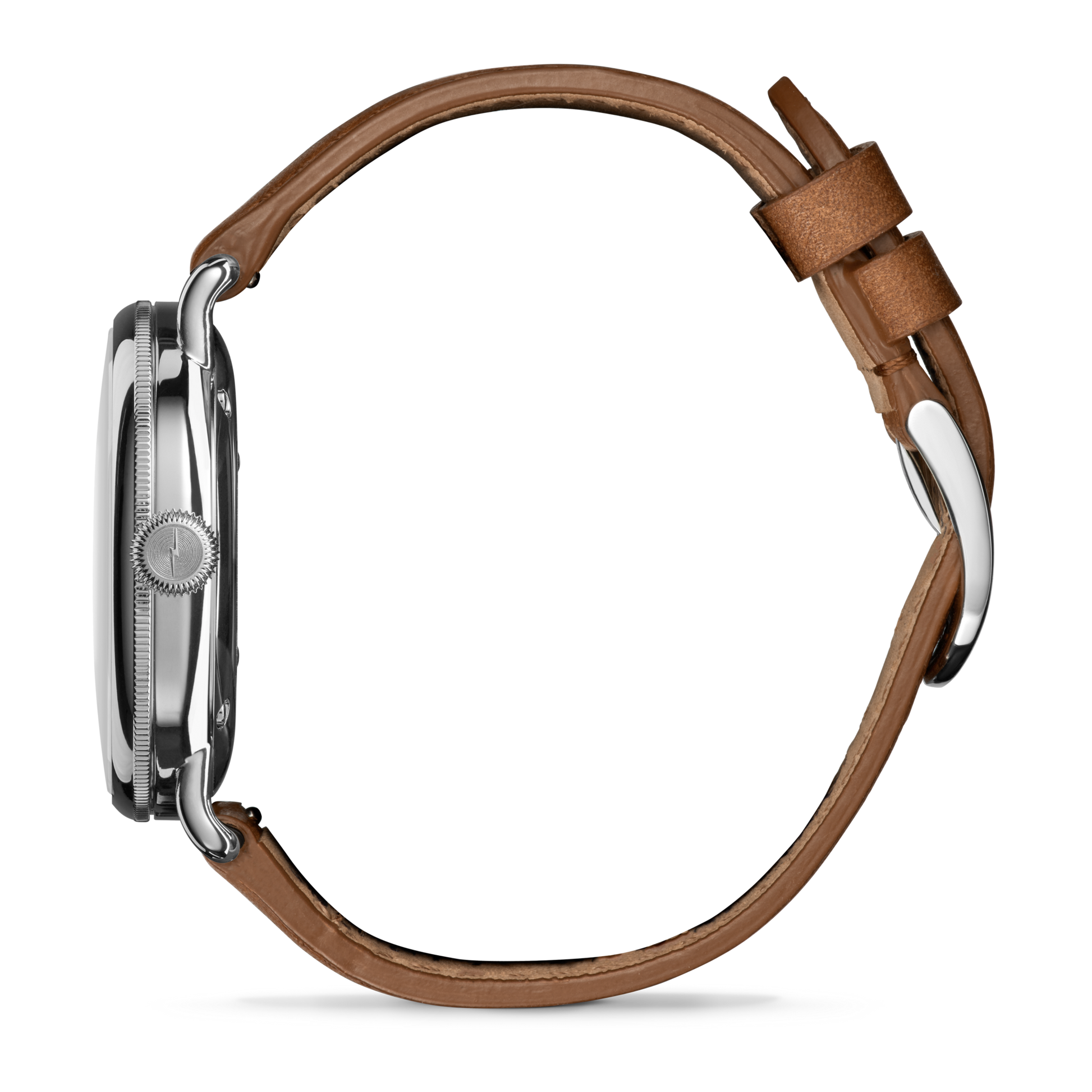 Canfield Watch 38mm - Blue Tan Leather Strap