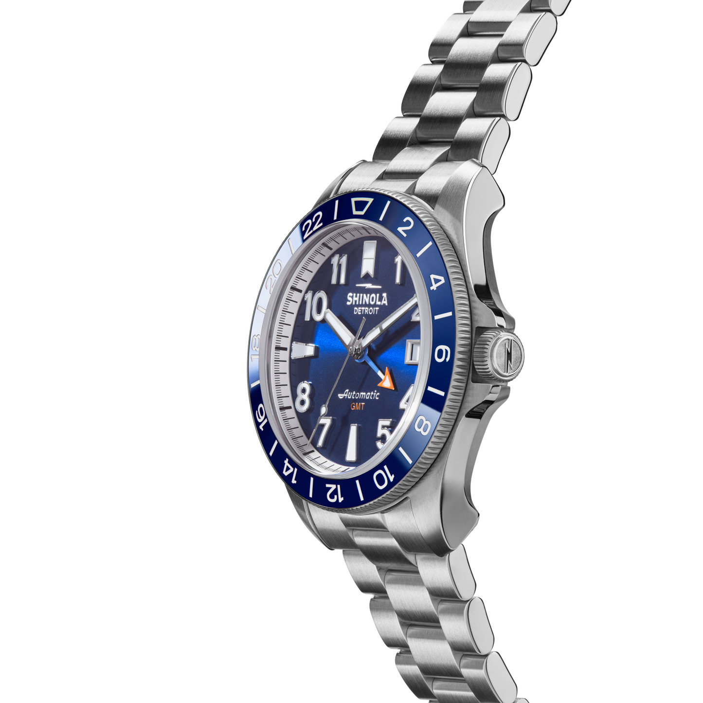 Monster GMT Automatic Watch - Navy
