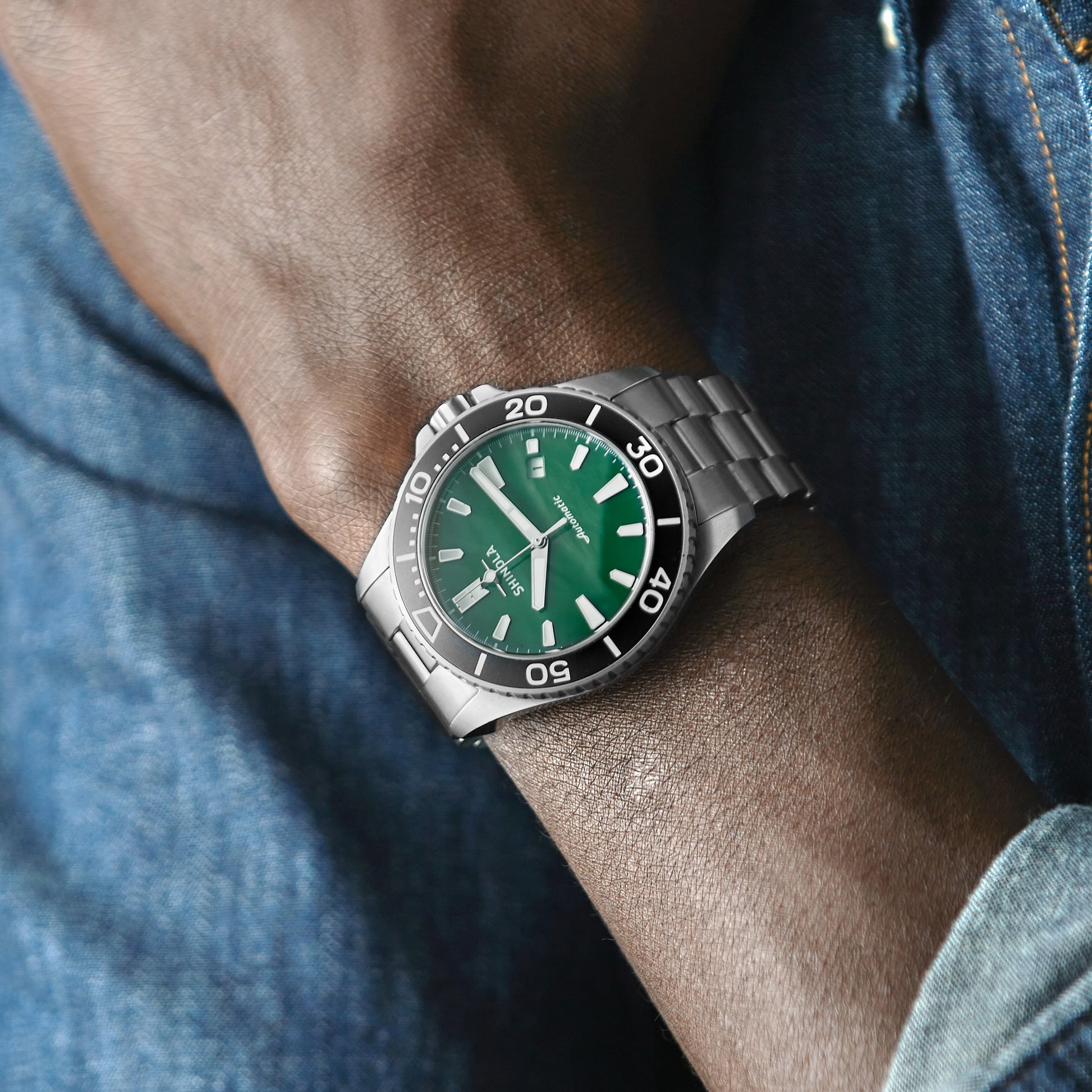 Lake Ontario Monster Automatic Watch - Green