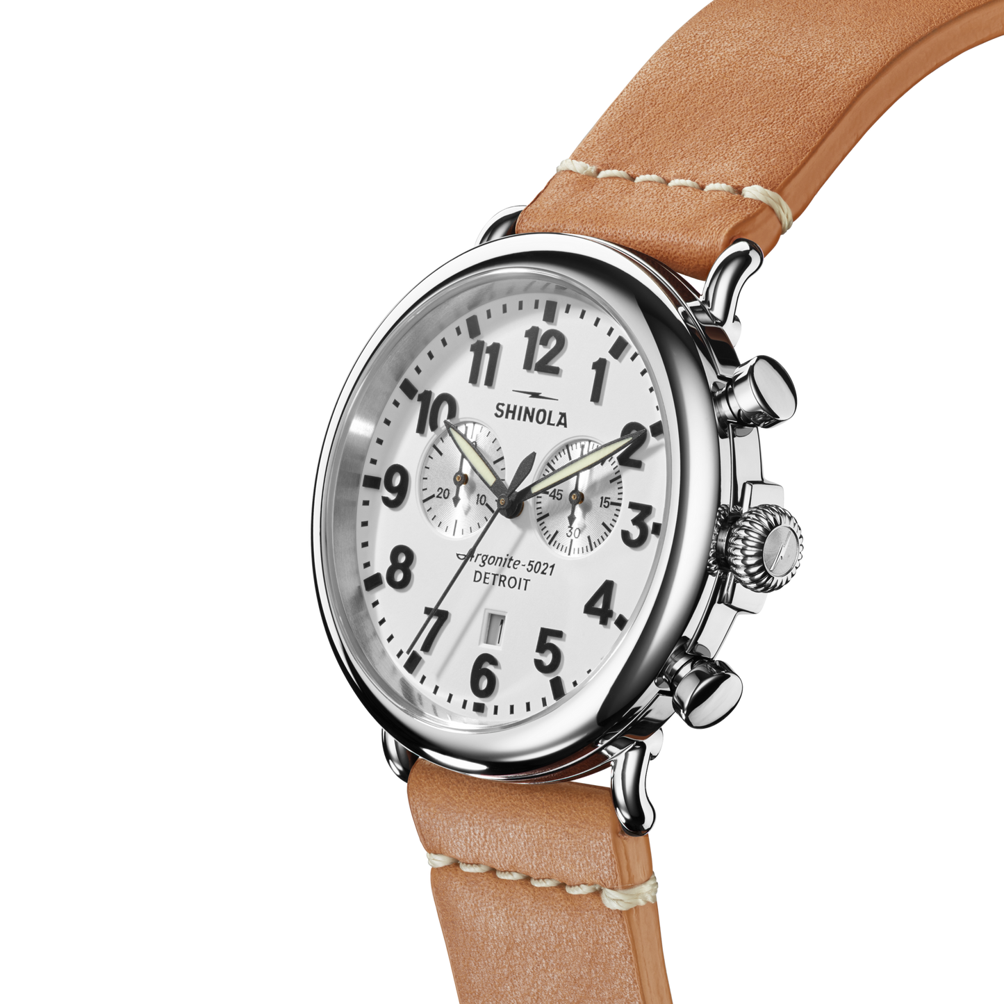 Runwell Chronograph Watch - White