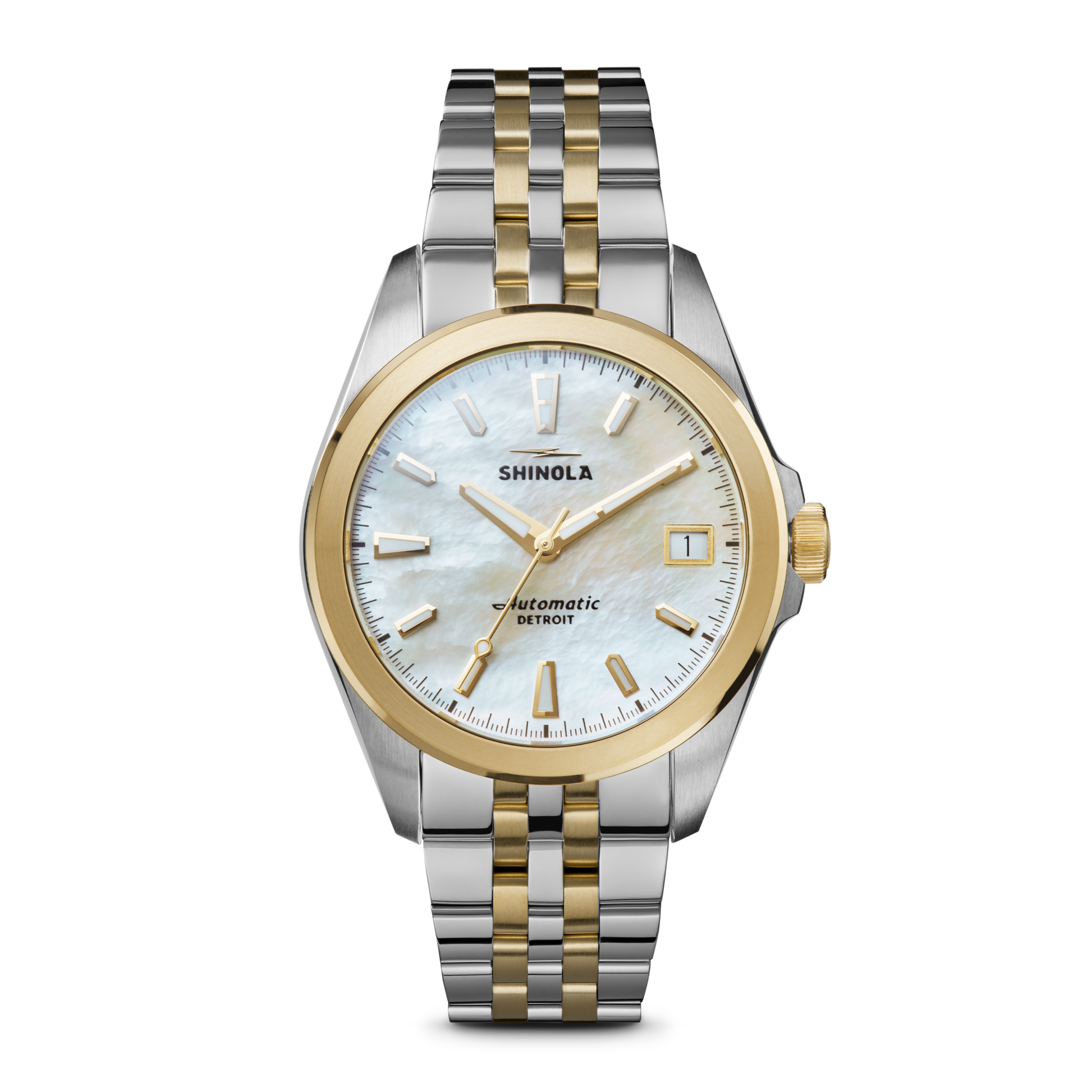 Circadian Monster Automatic Watch - White Mother of Pearl