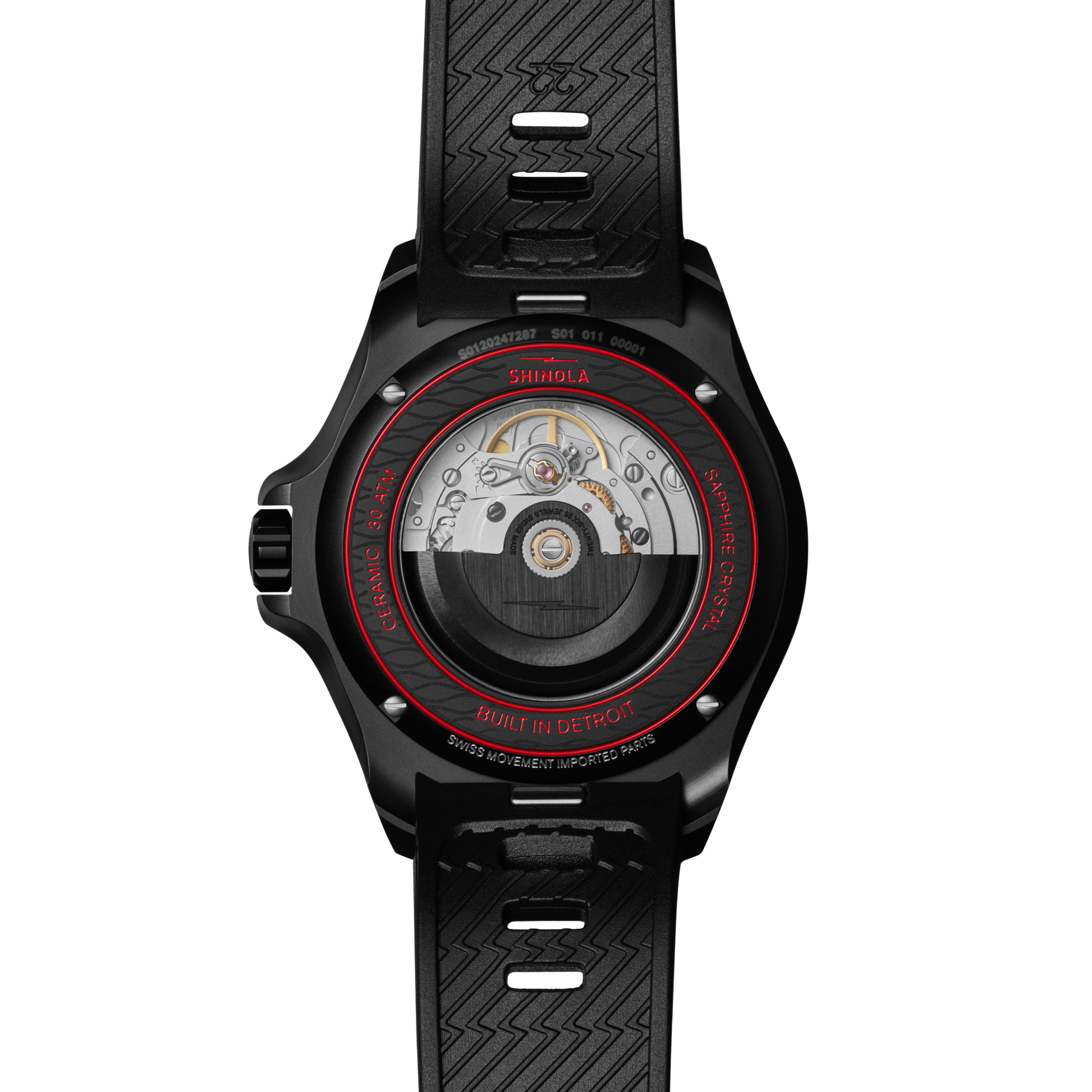 Ceramic Monster Automatic Watch - Black