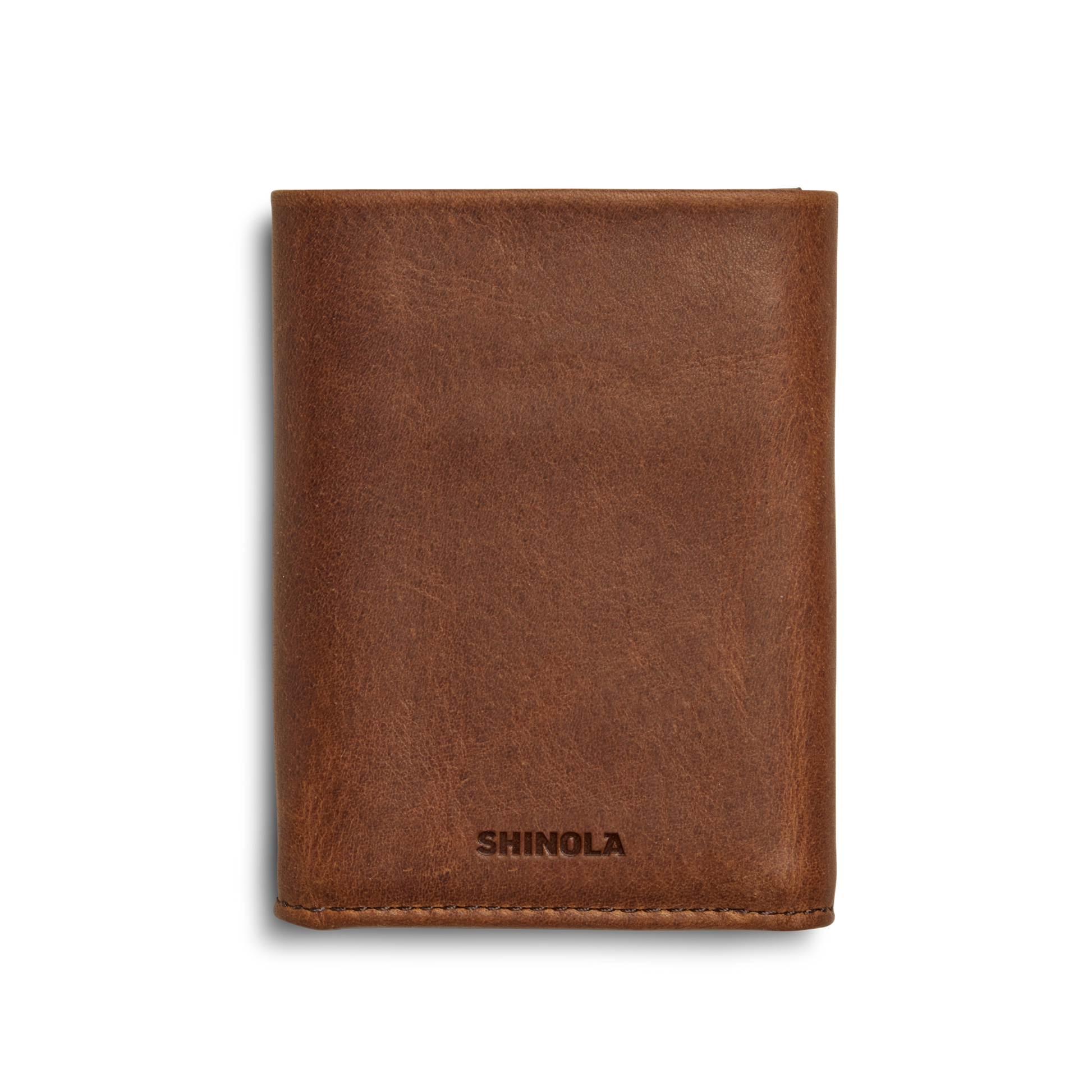 Trifold Wallet - Medium Brown