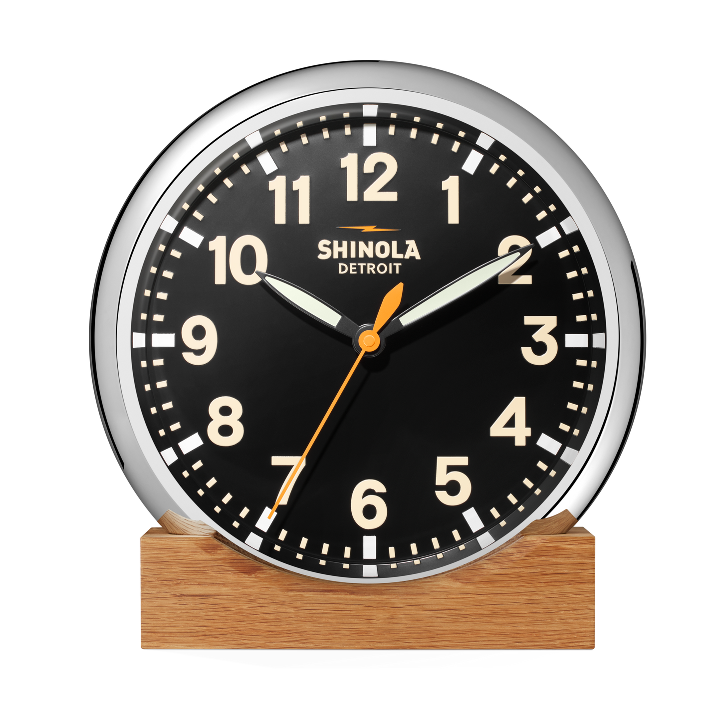 14" Runwell Clock - Black