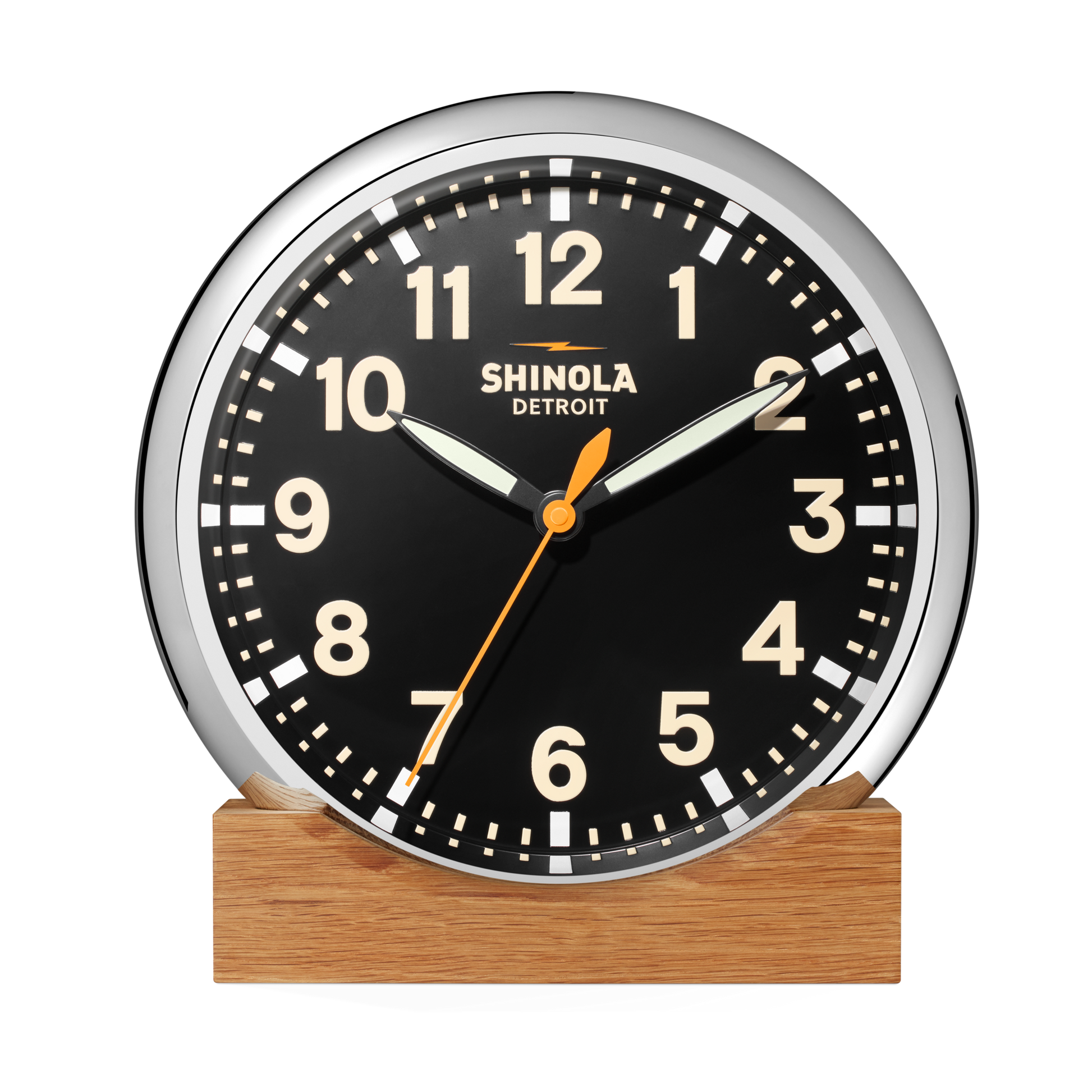 14" Runwell Clock - Black