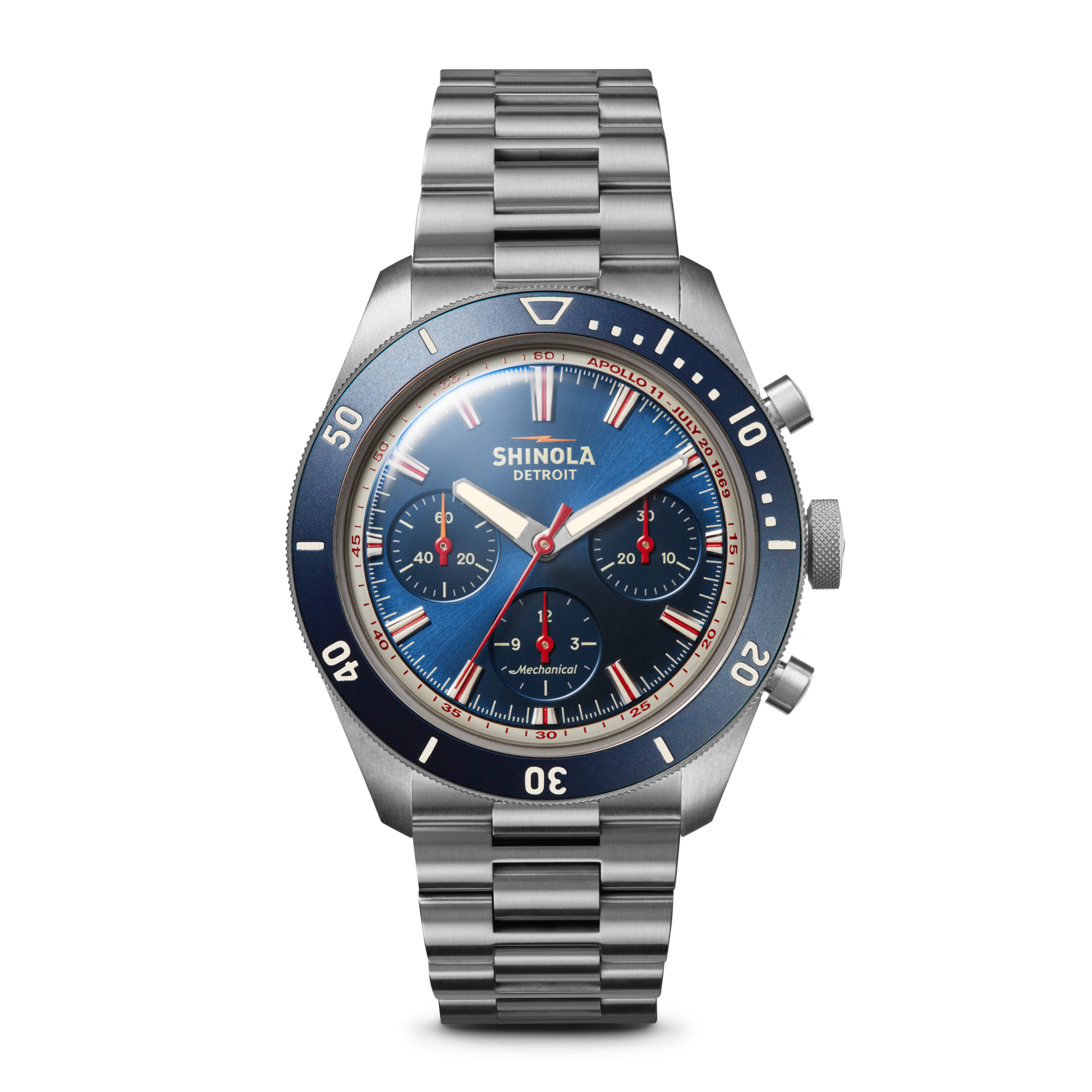 Mooncraft Monster Chronograph Watch - Sea Blue