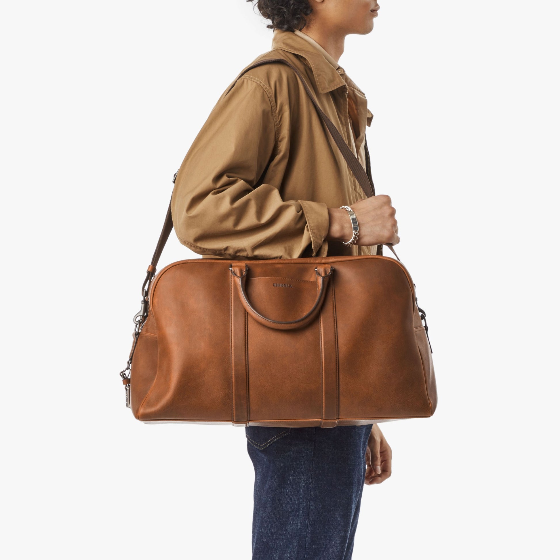 Runwell Duffle Bag - Medium Brown