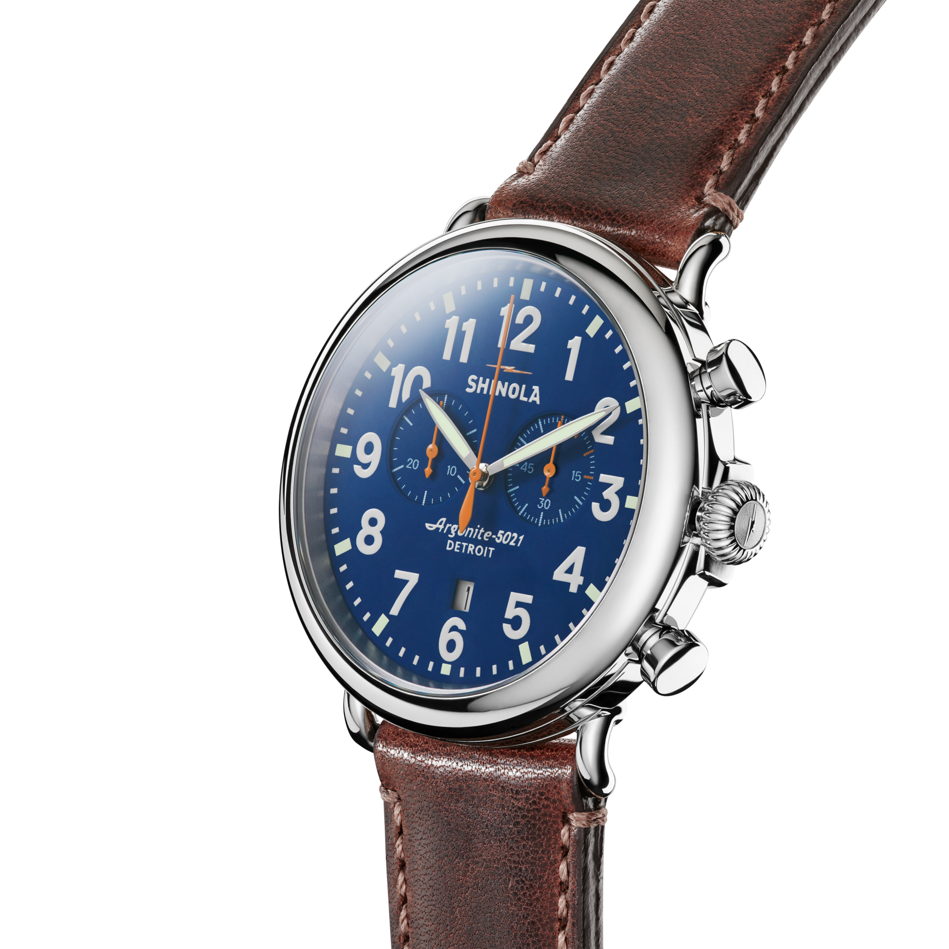 Runwell Chronograph Watch - Blue