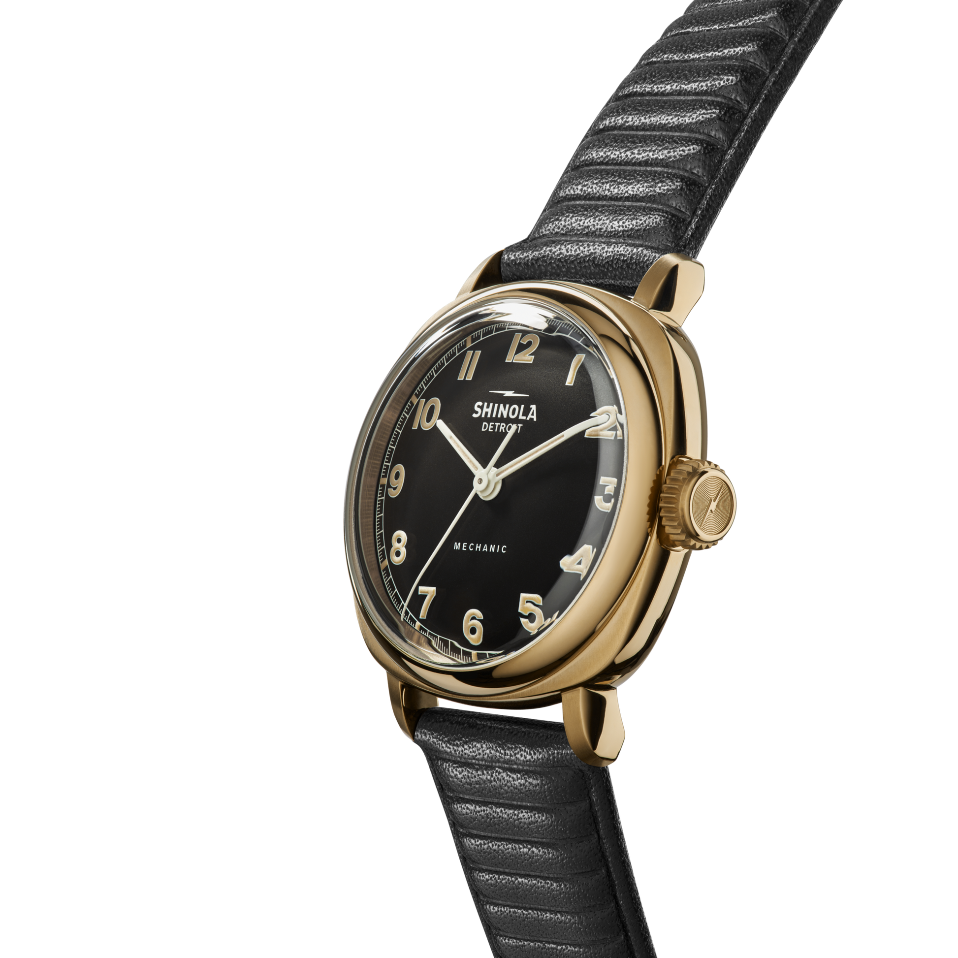 Mechanic Watch - Black/Gold