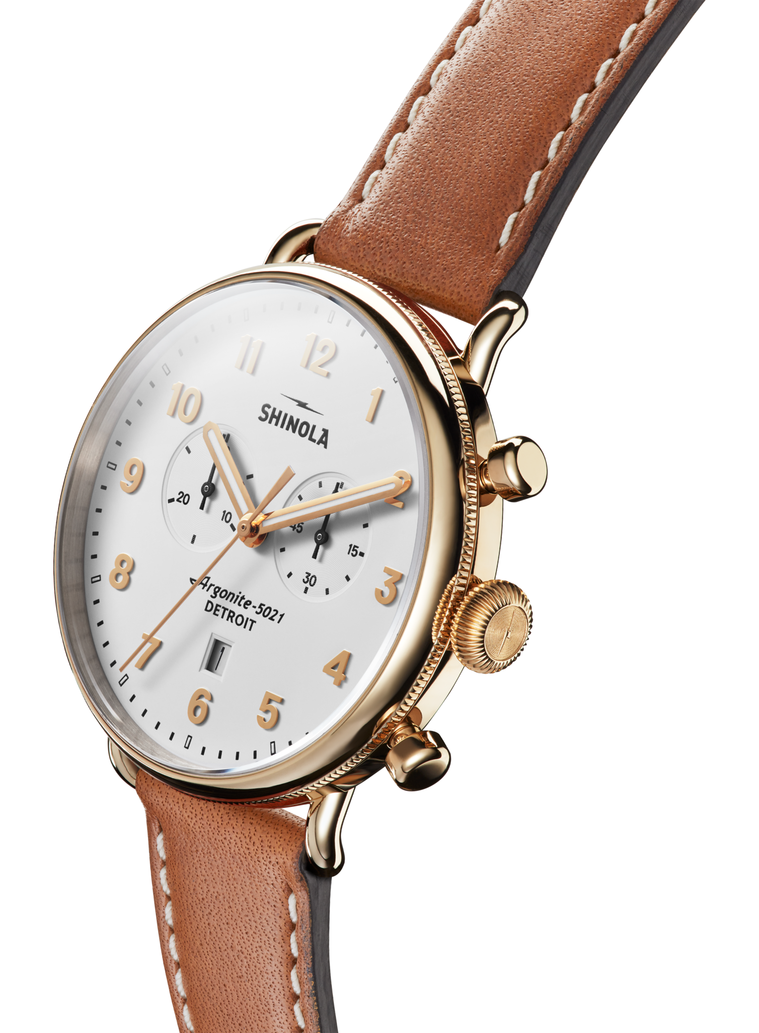Canfield Chronograph Watch - White