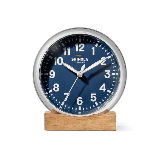 6" Runwell Clock - Navy