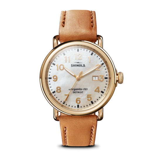Runwell Date Watch - White
