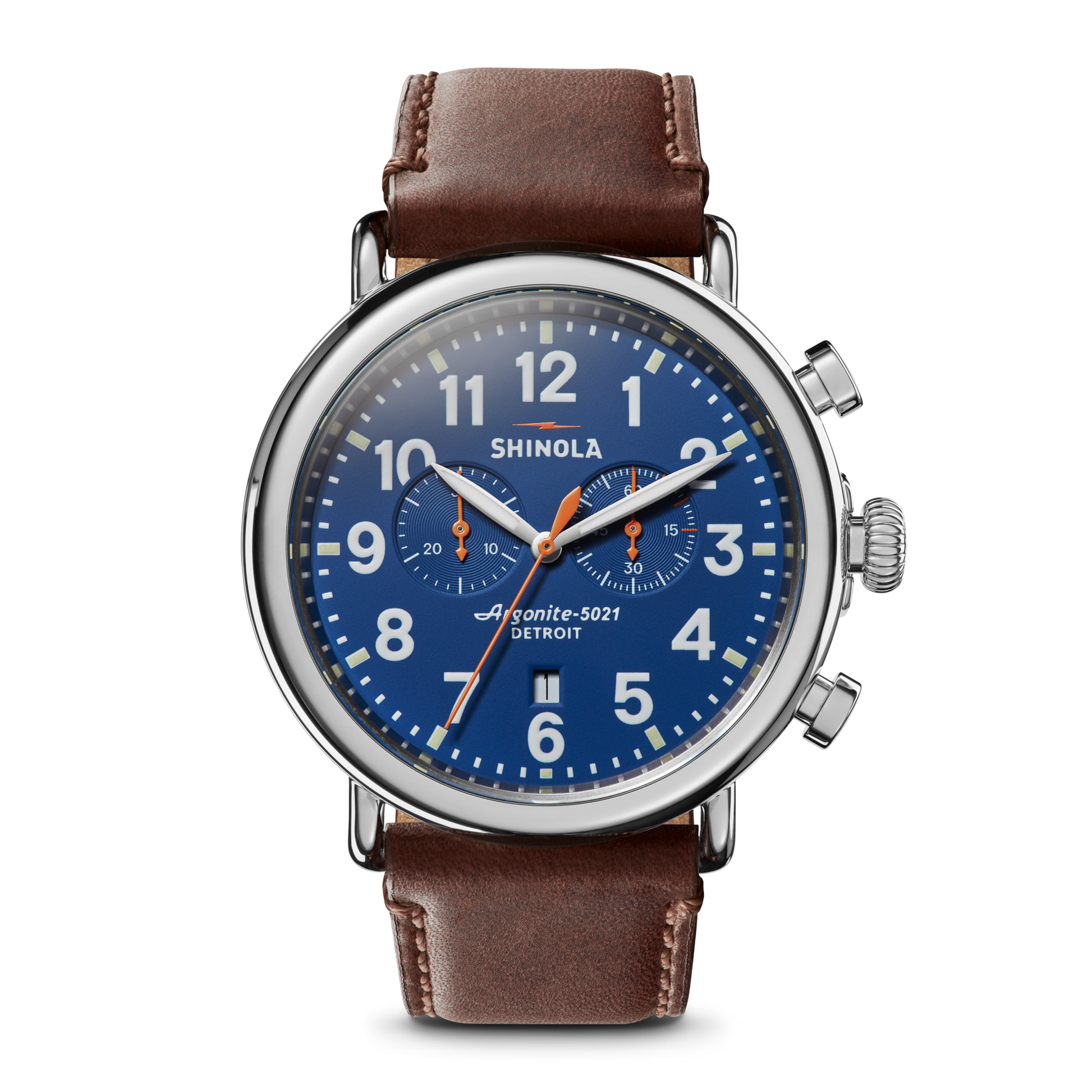 Runwell Chronograph Watch - Blue