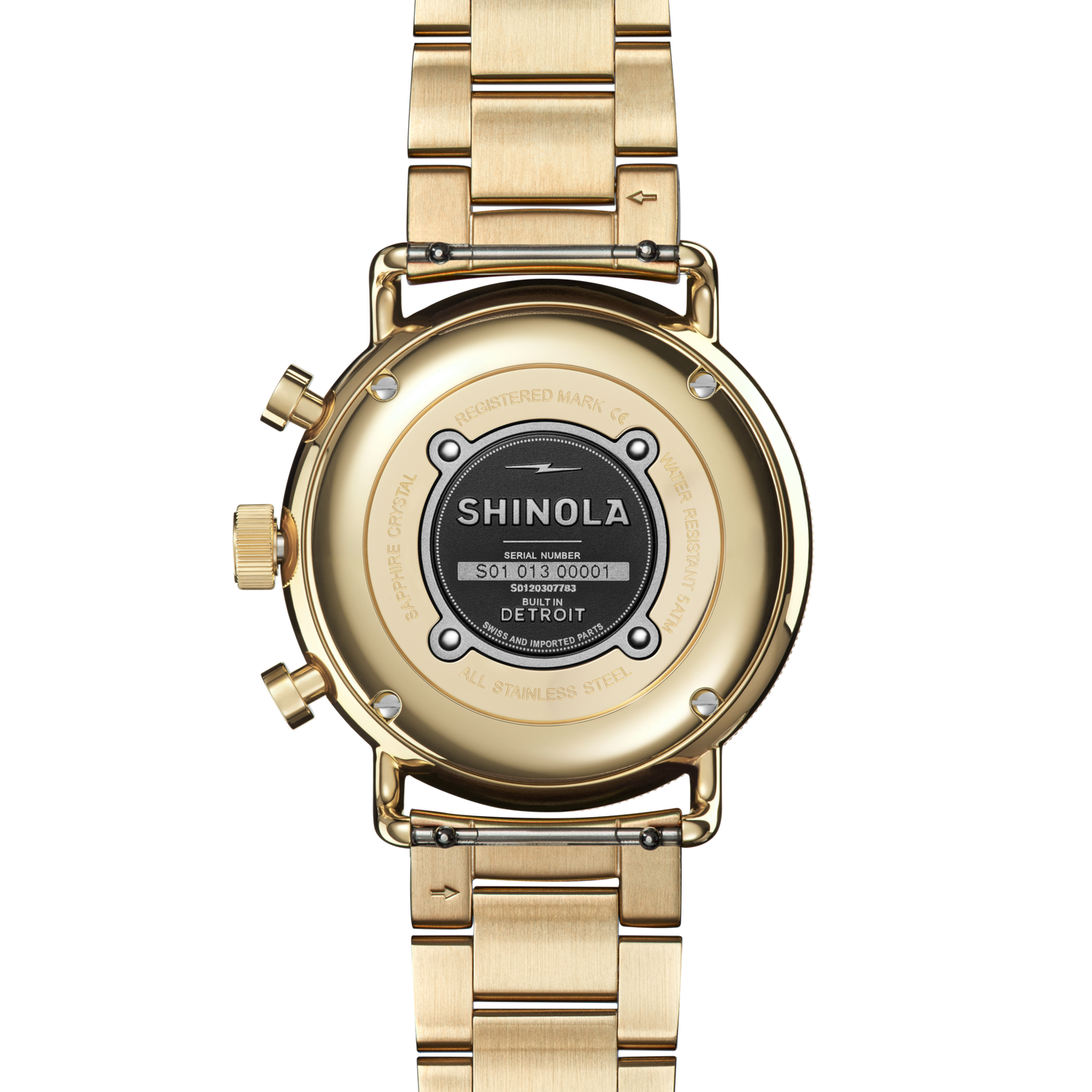 Canfield Sport Chronograph Watch - Silver