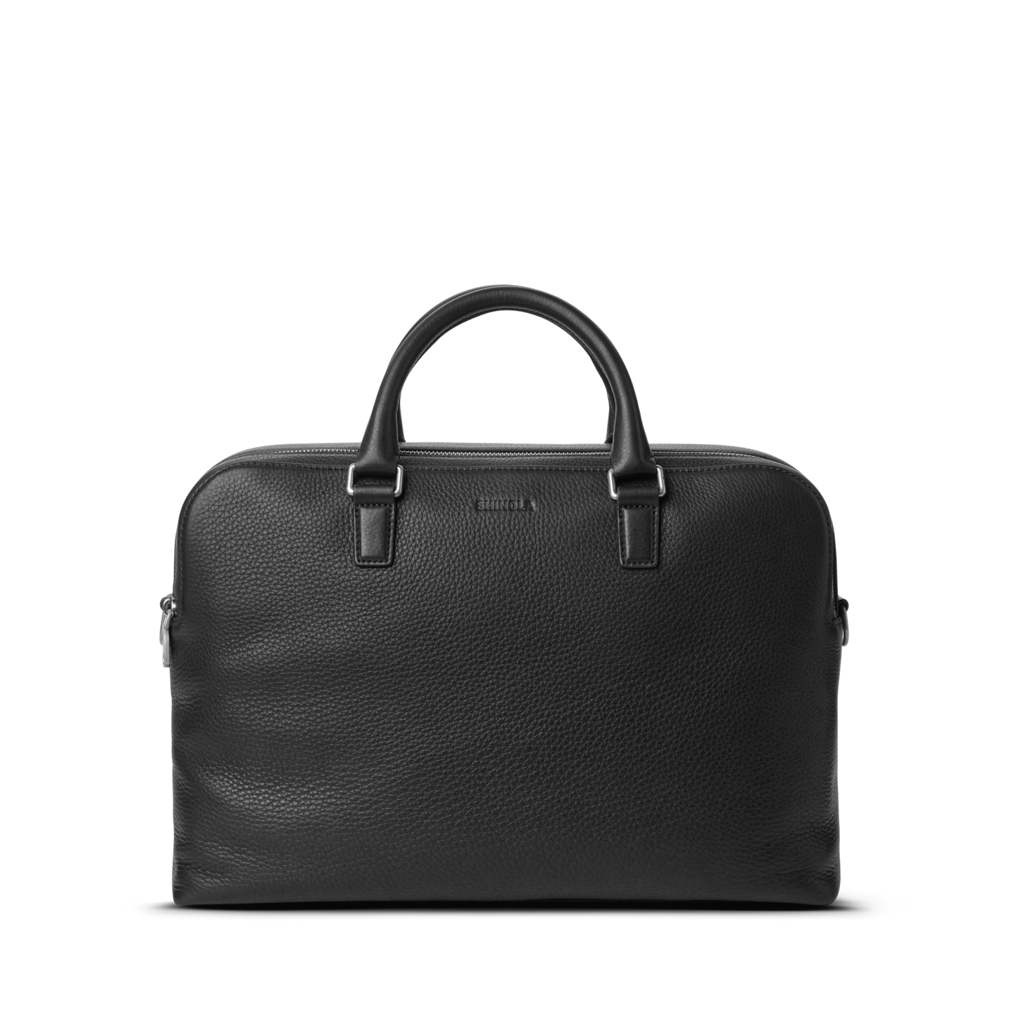 Double Zip Briefcase - Black