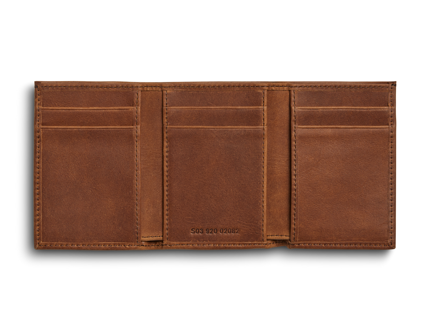 Trifold Wallet - Medium Brown