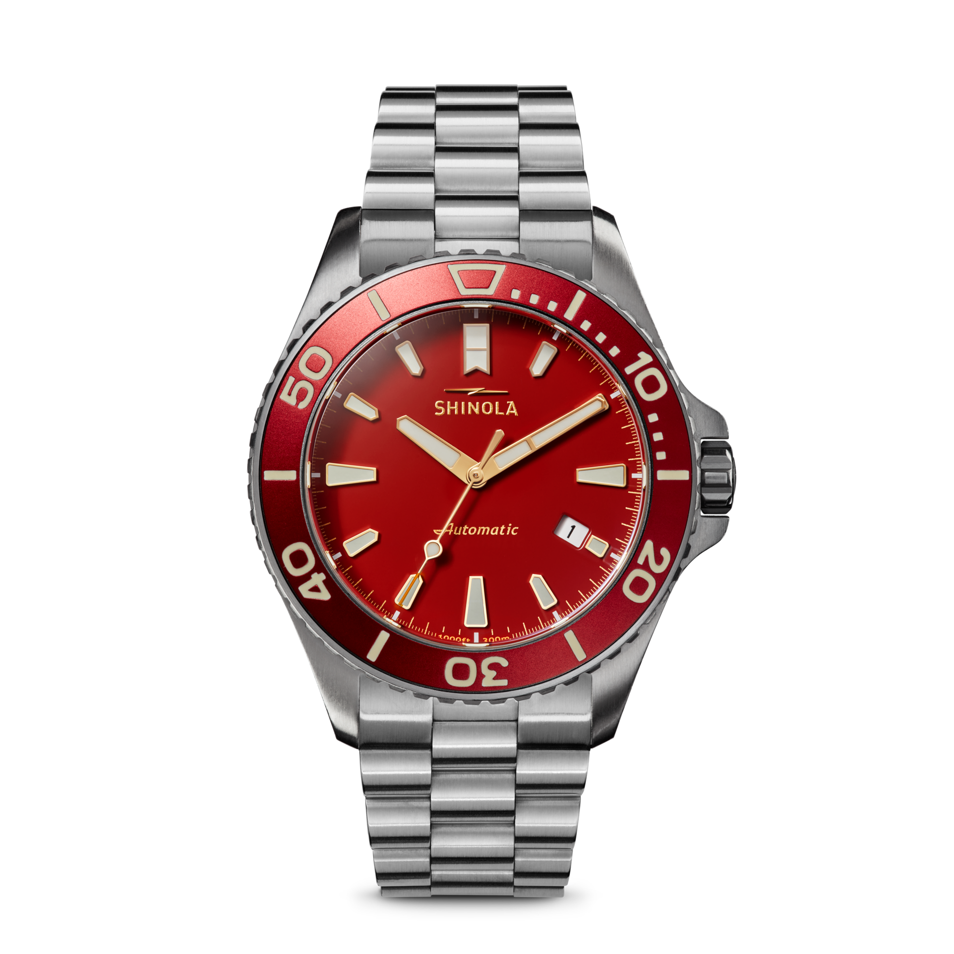Lava Lake Monster Automatic Watch - Cardinal