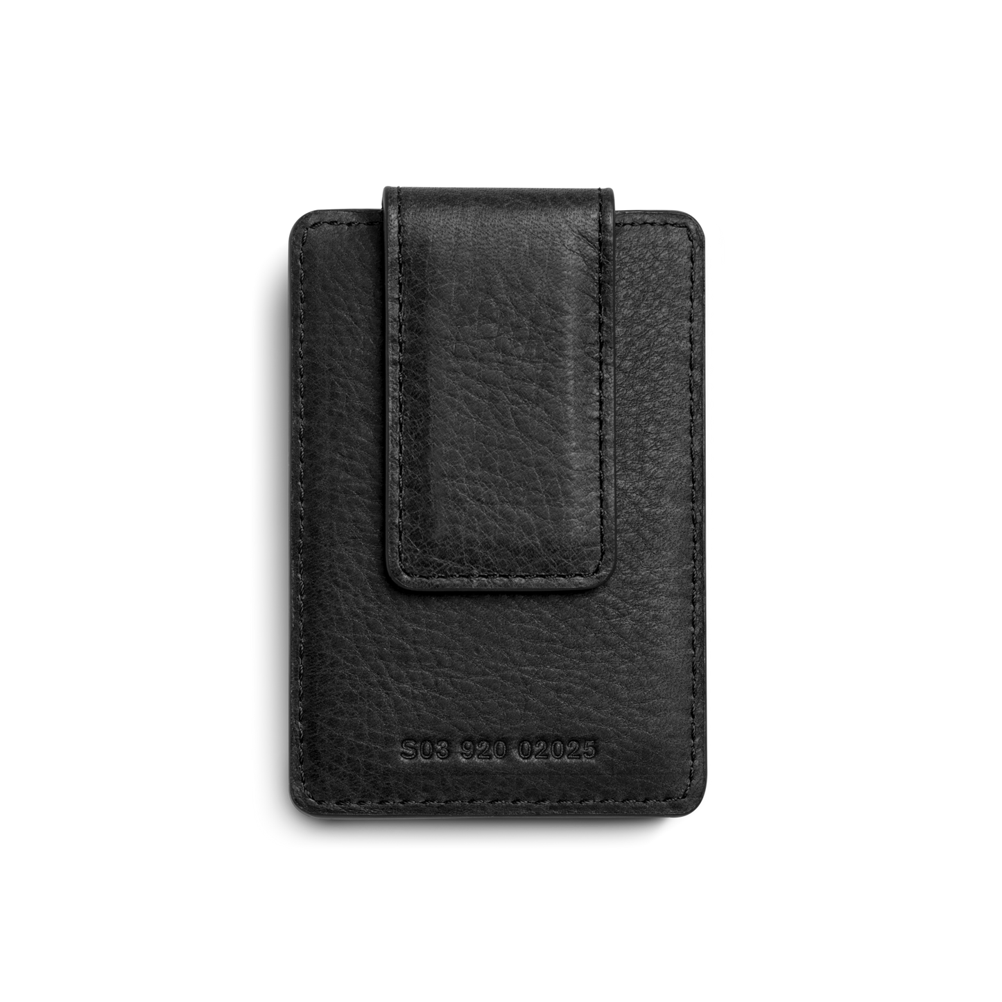 Magnetic Money Clip Card Holder - Black