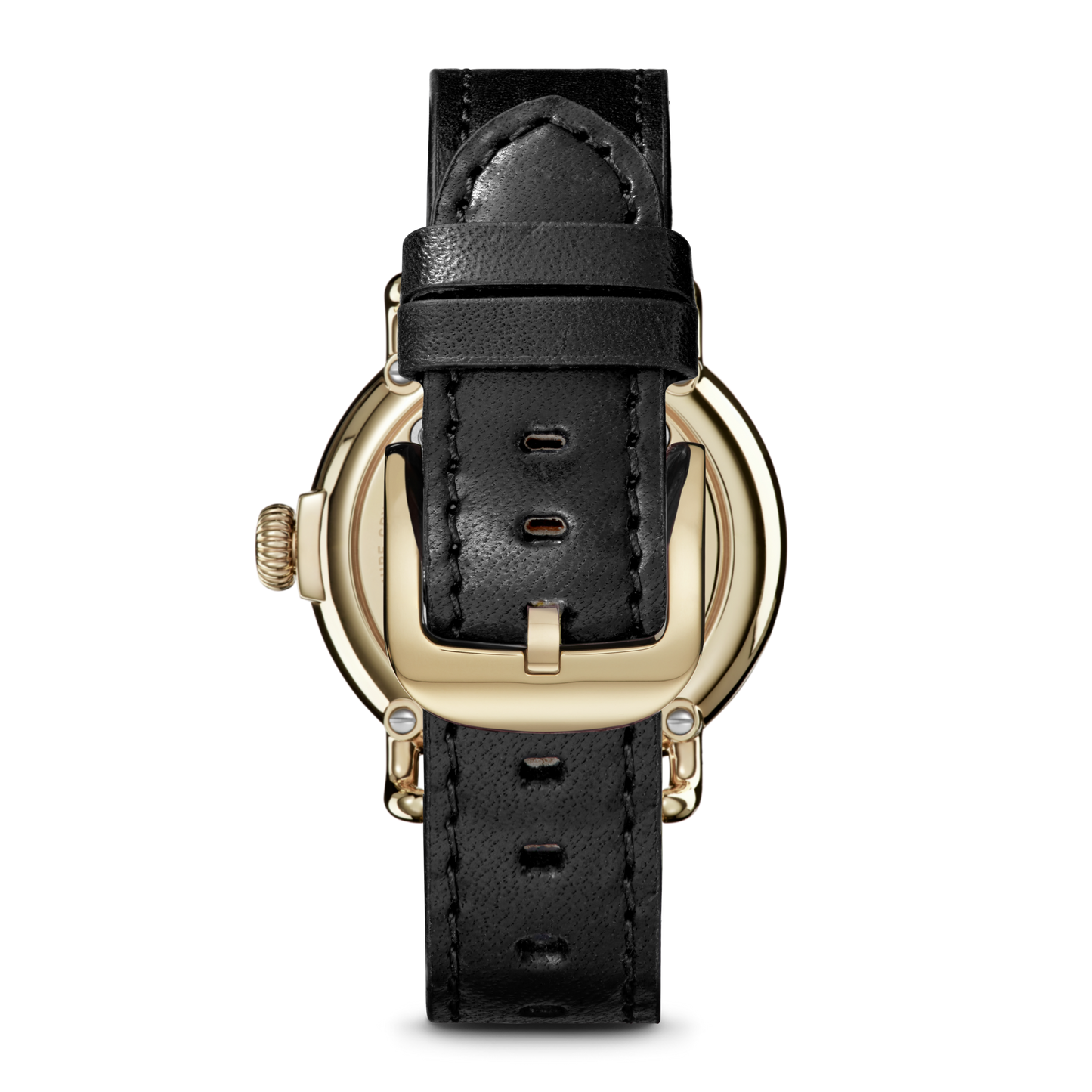 Runwell Watch - MOP Black Leather Strap