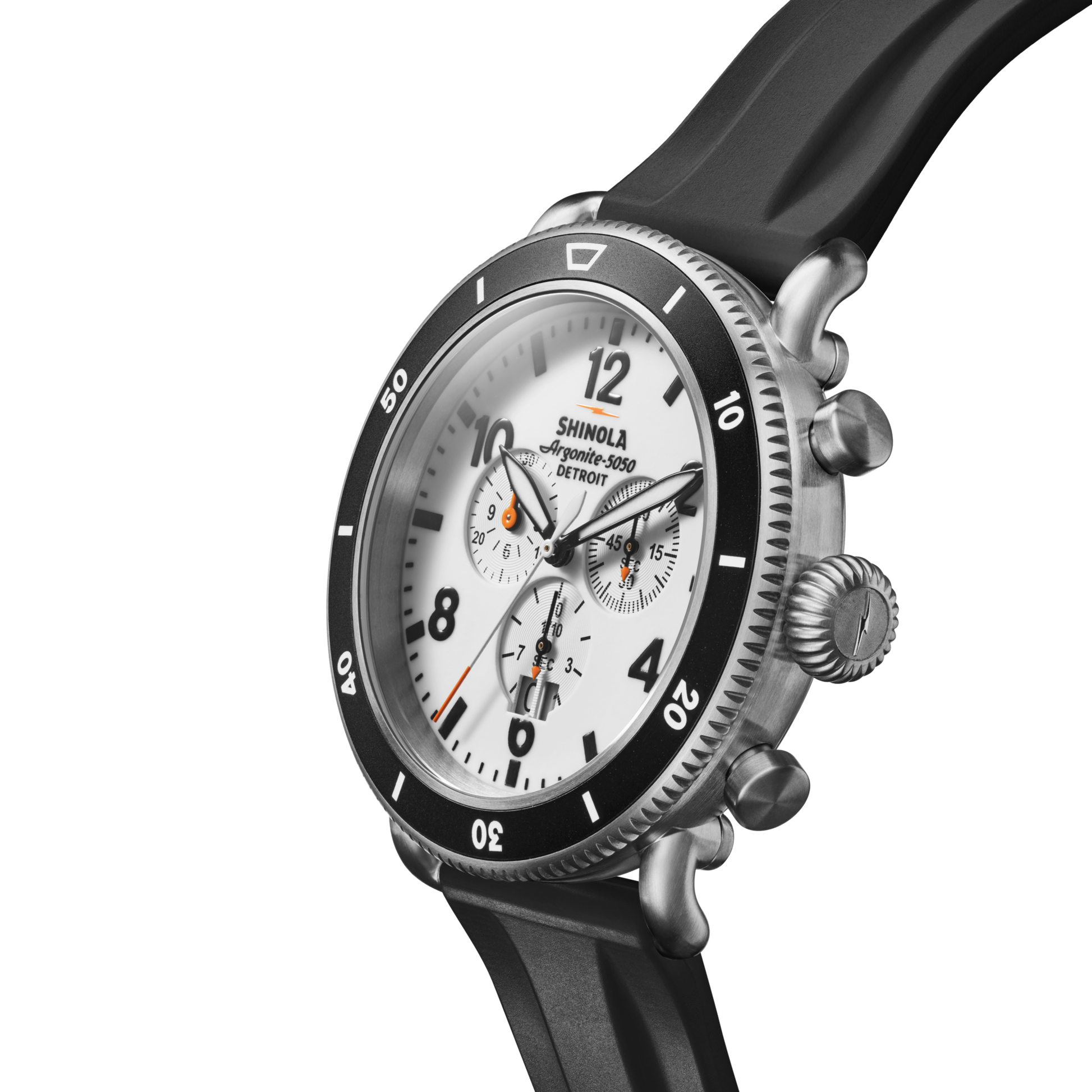 Runwell Sport Chronograph Watch - White