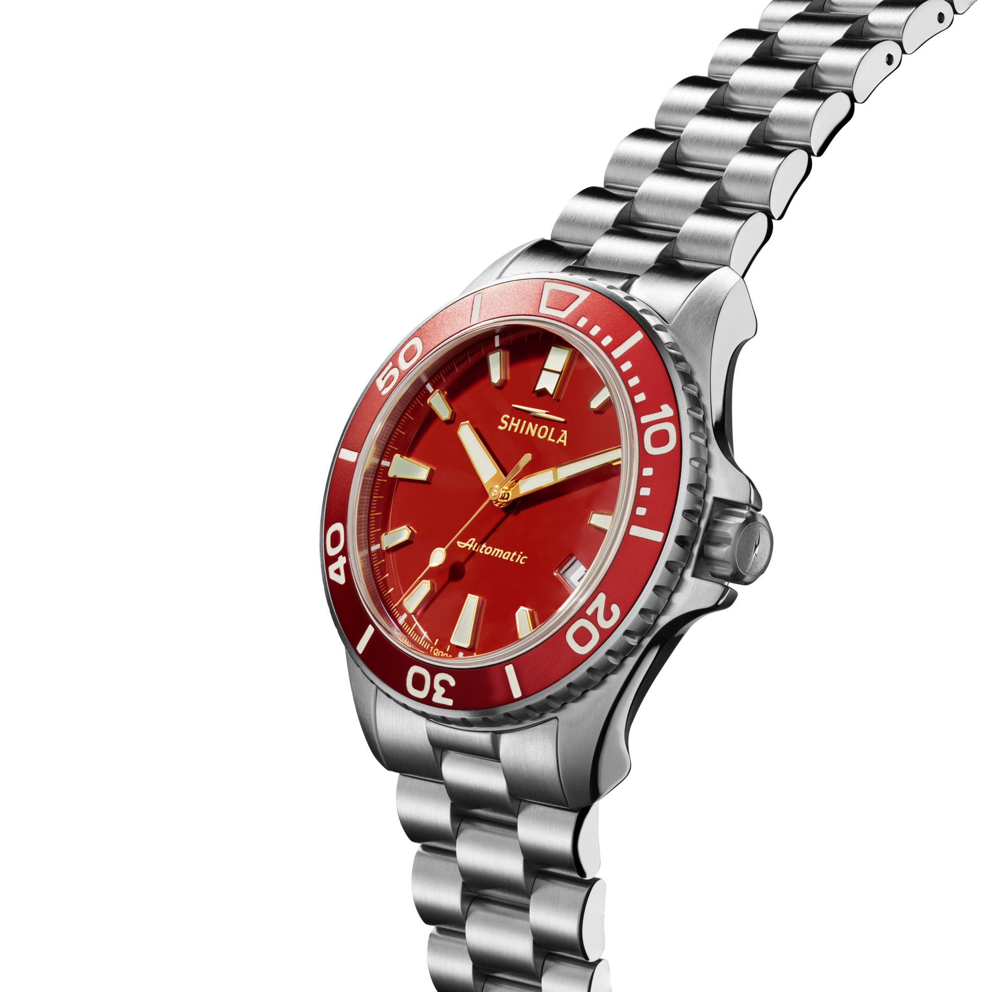 Lava Lake Monster Automatic Watch - Cardinal