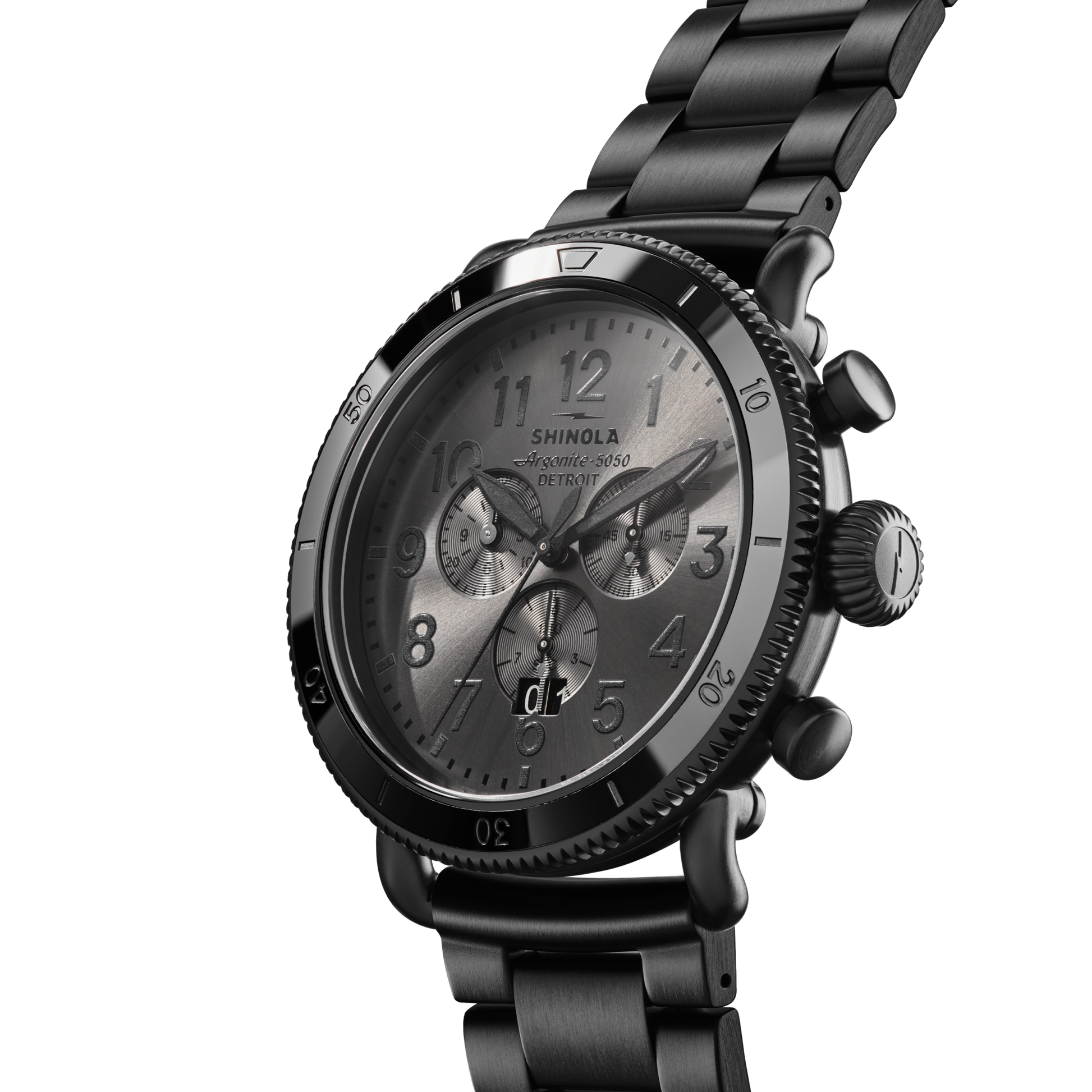 Runwell Sport Chronograph Watch - Gunmetal