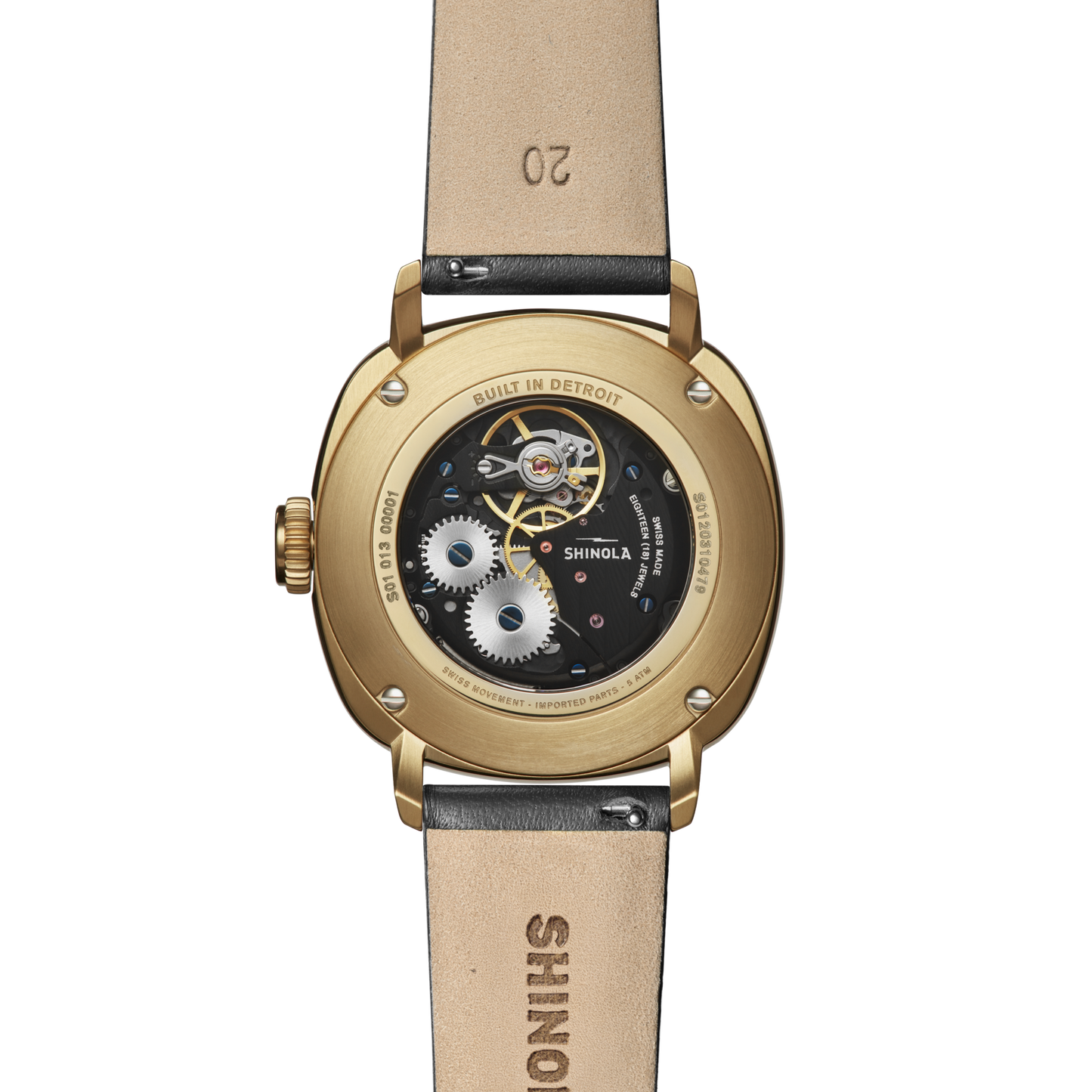 Mechanic Watch - Black/Gold
