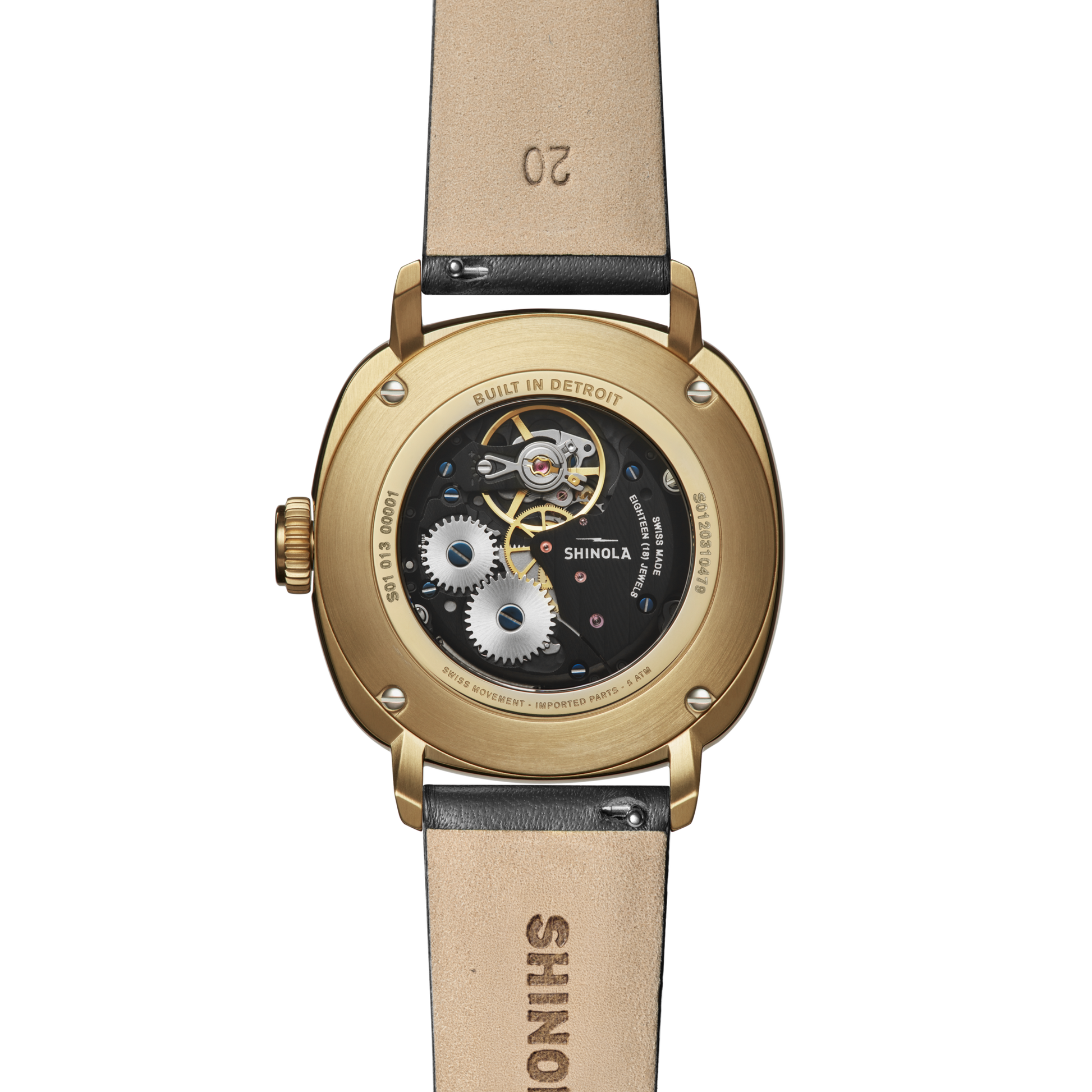 Mechanic Watch - Black/Gold