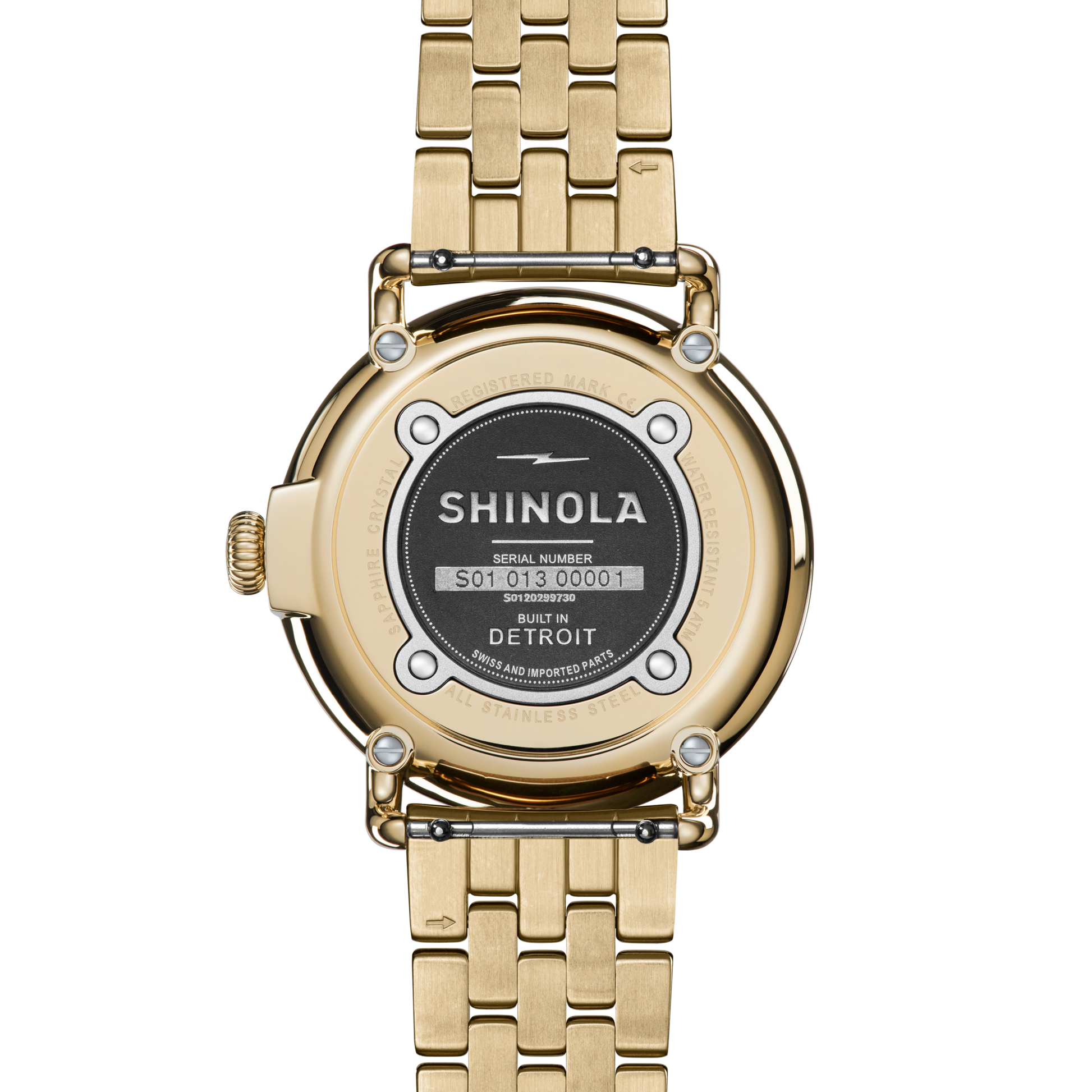 Runwell Moon Phase Watch - White