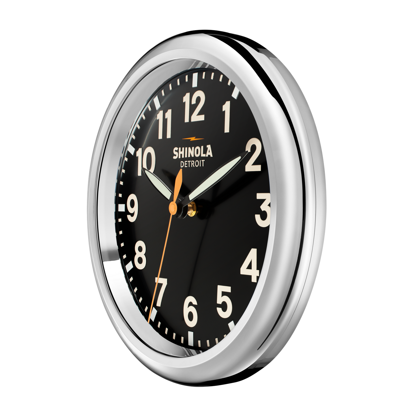 14" Runwell Clock - Black