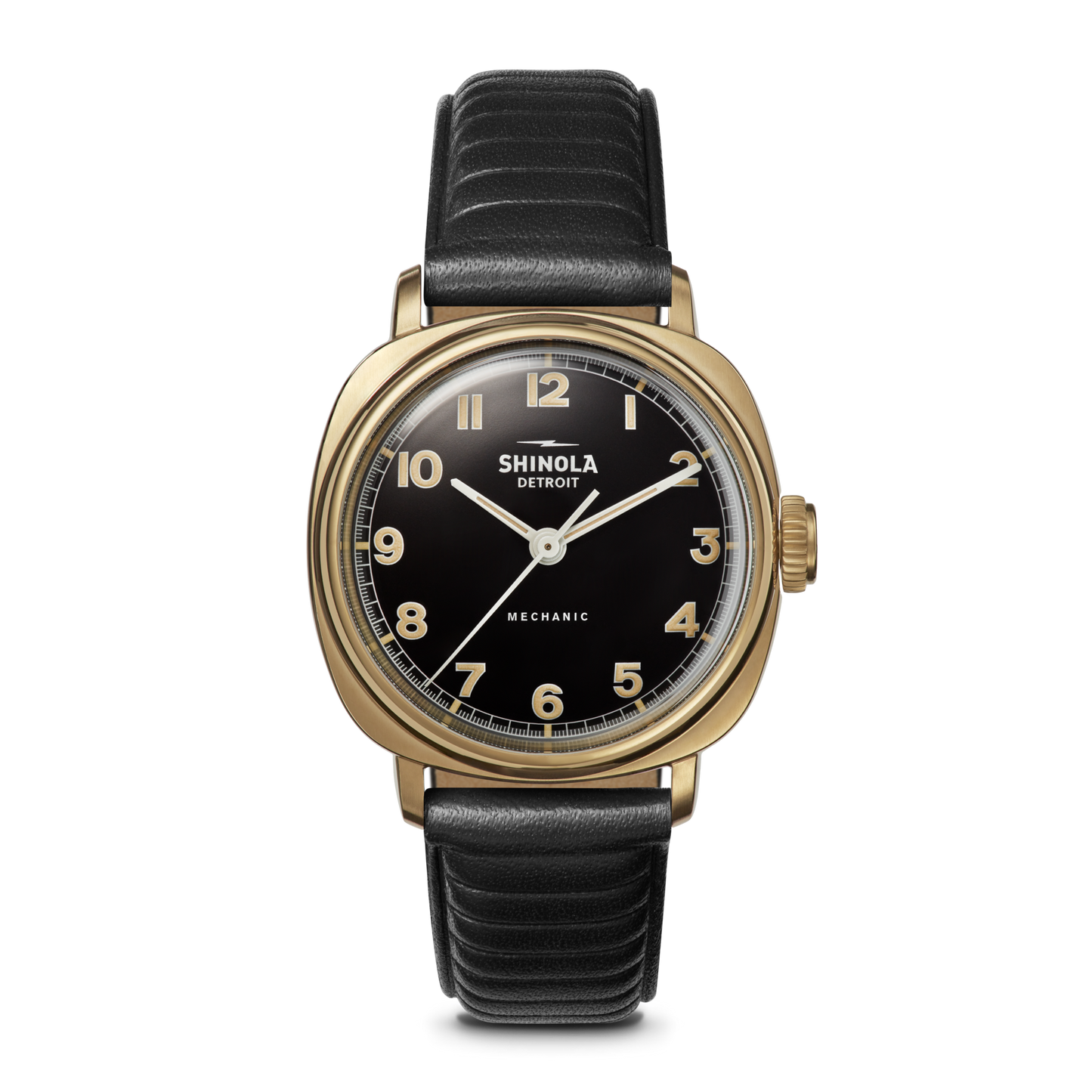 Mechanic Watch - Black/Gold