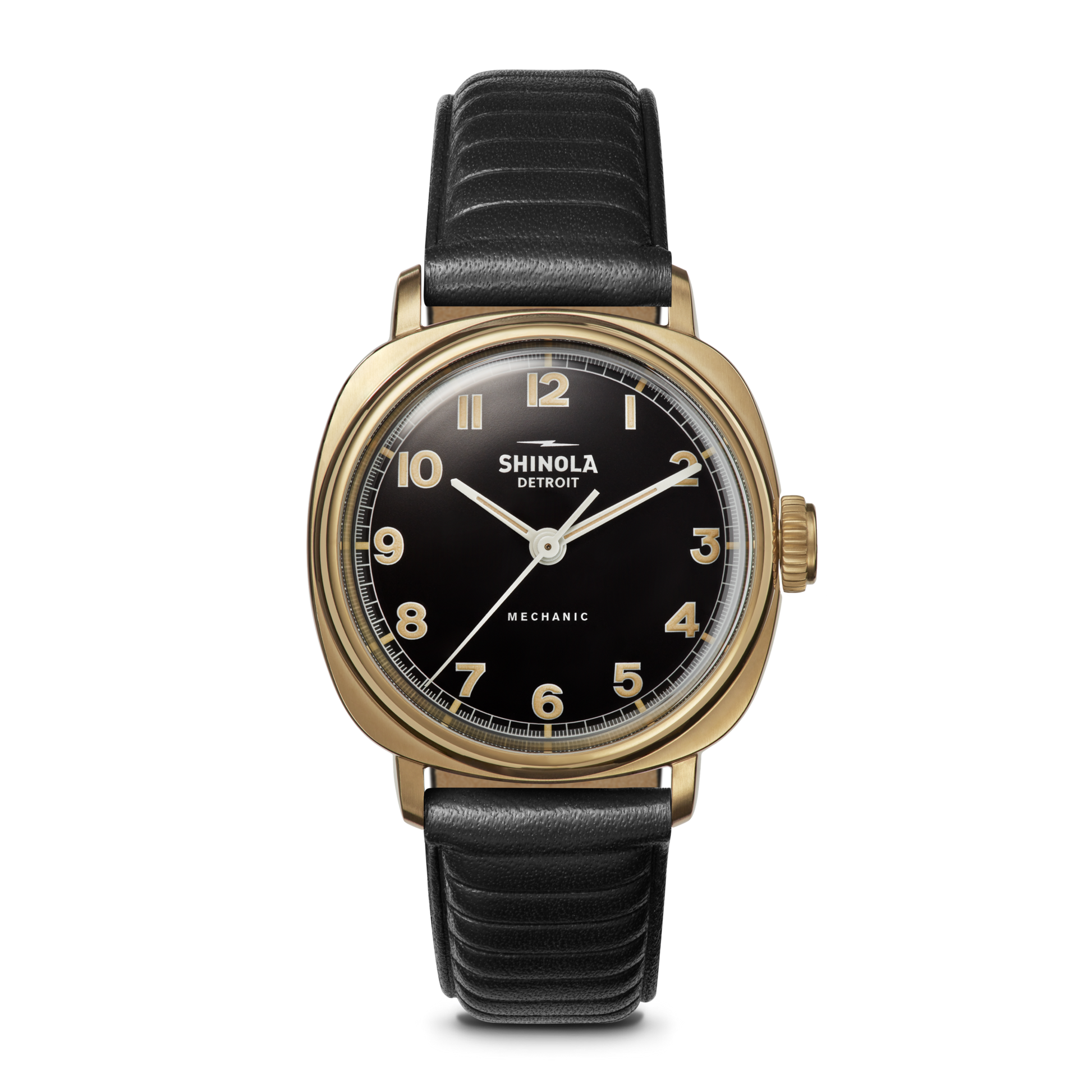 Mechanic Watch - Black/Gold
