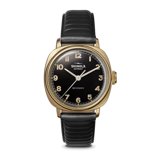 Mechanic Watch - Black/Gold