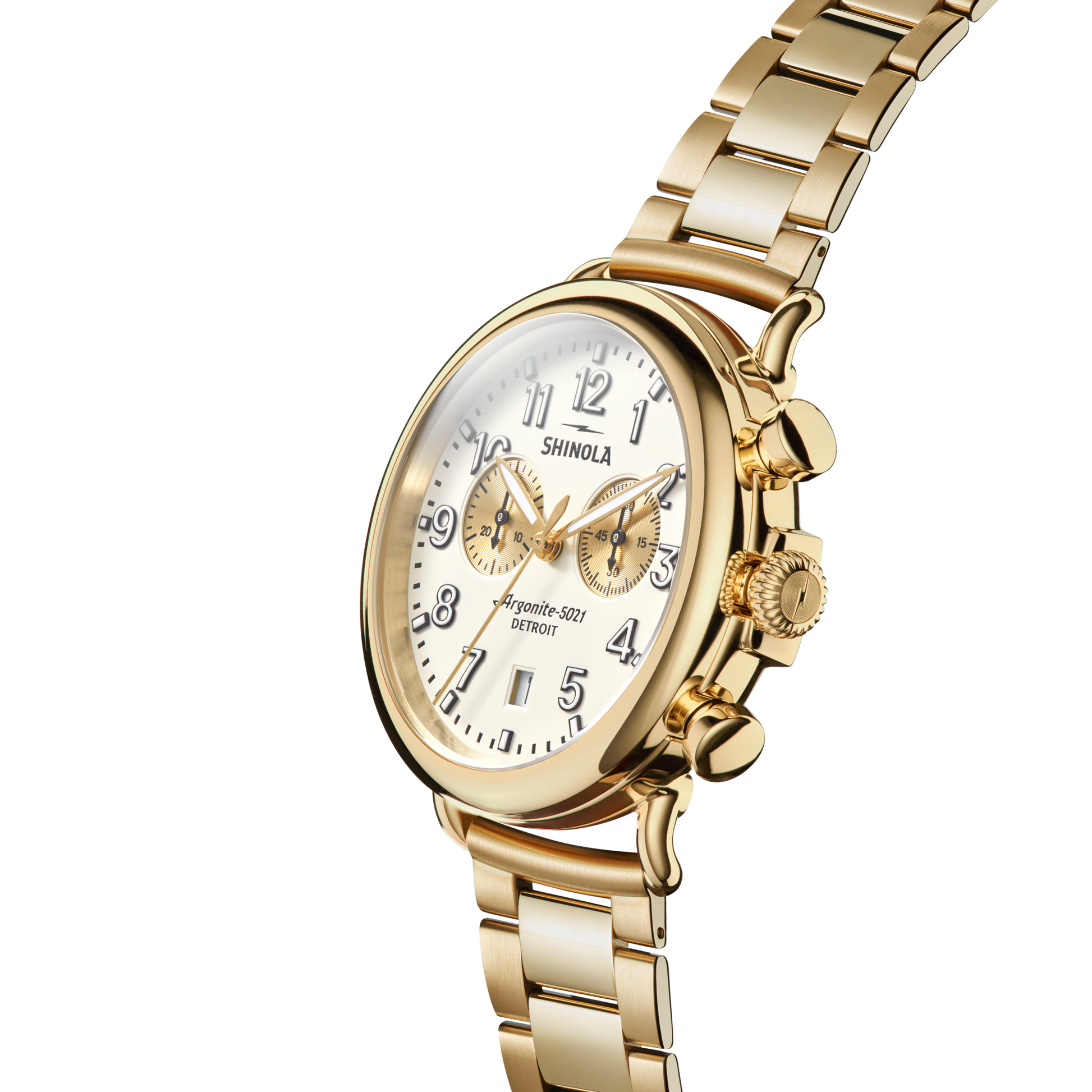 Runwell Chronograph Watch - Ivory