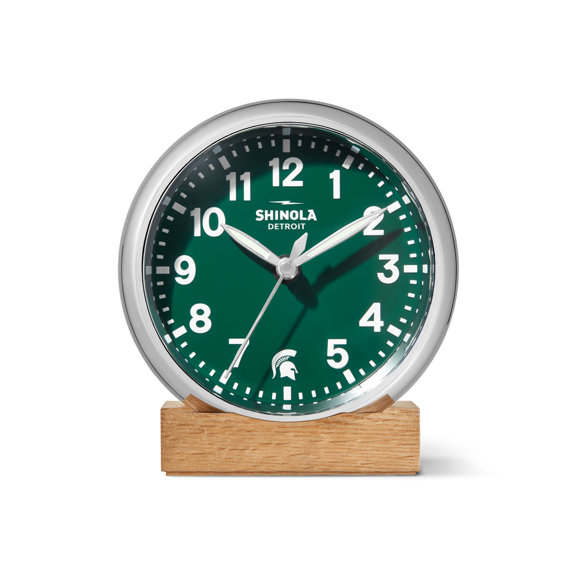 6" Runwell Clock - Green