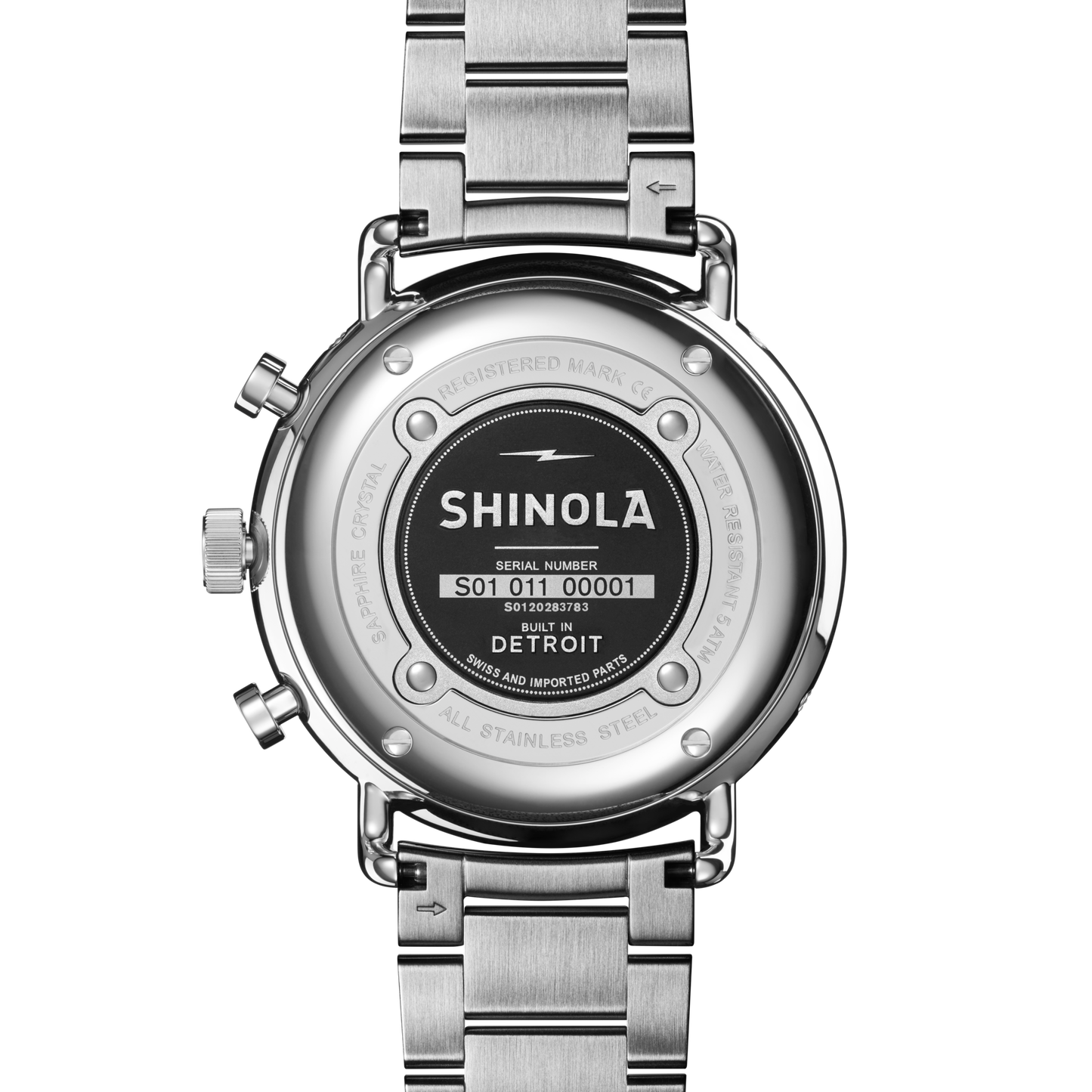 Canfield Sport Chronograph Watch - White