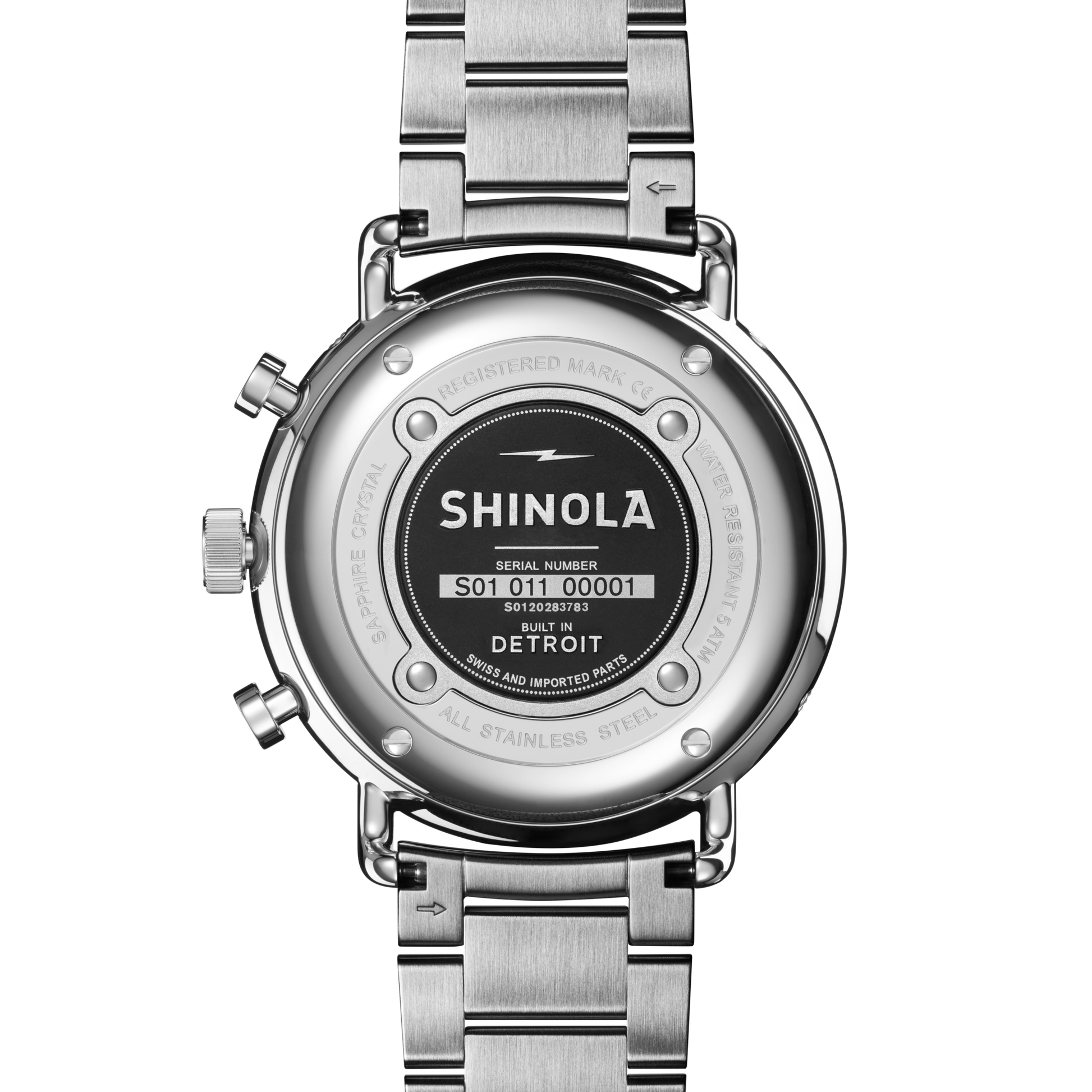 Canfield Sport Chronograph Watch - White