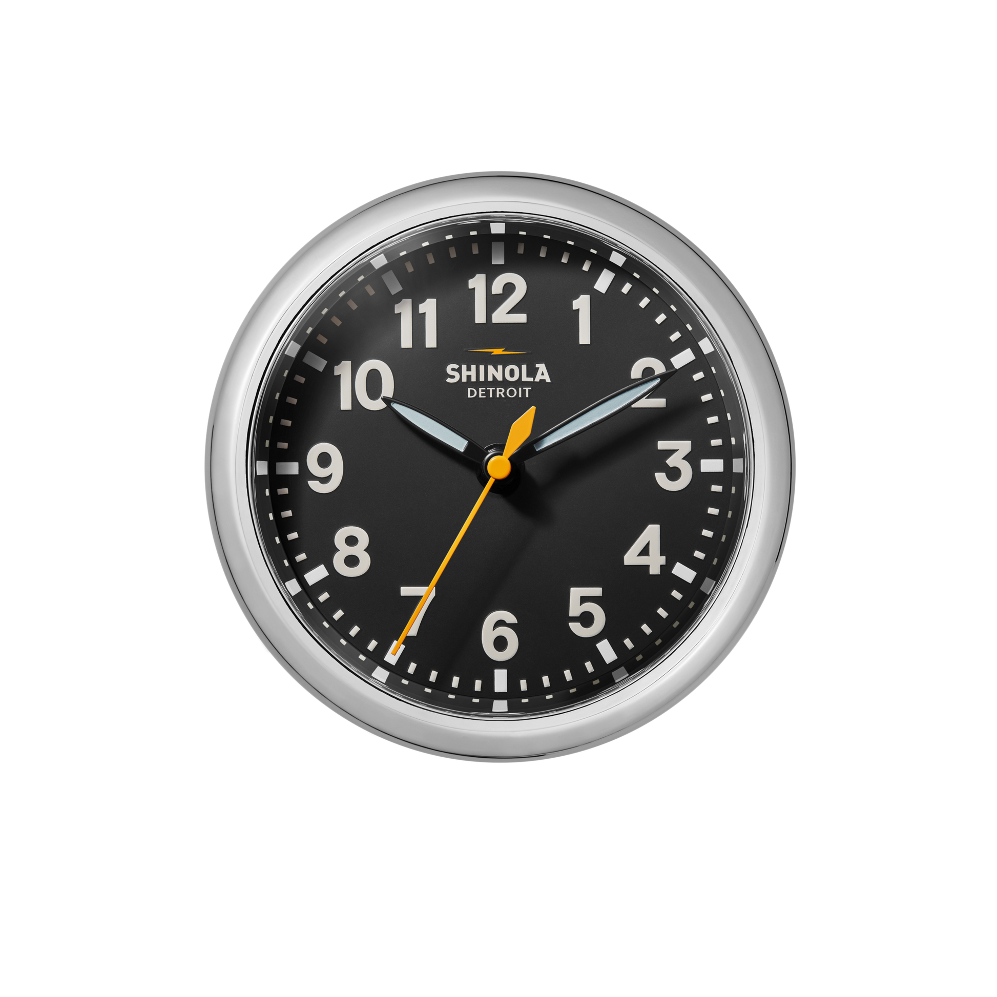 6" Runwell Clock - Black