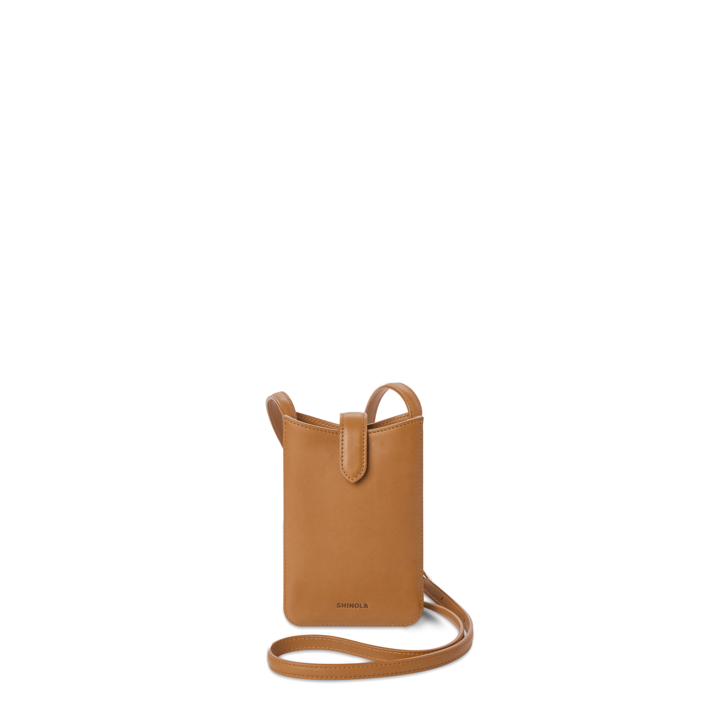 Bixby Phone Crossbody - Tan
